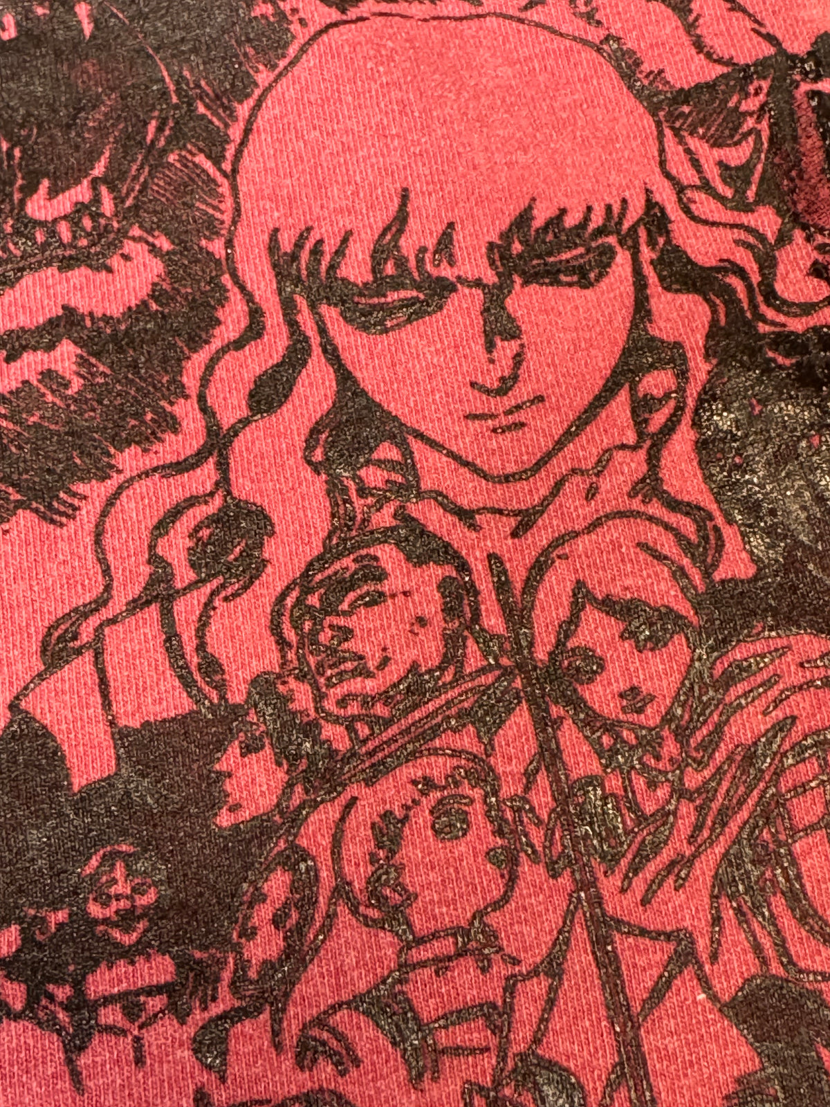 Faded Red - Griffith Manga Panels Mega Print - Shirt