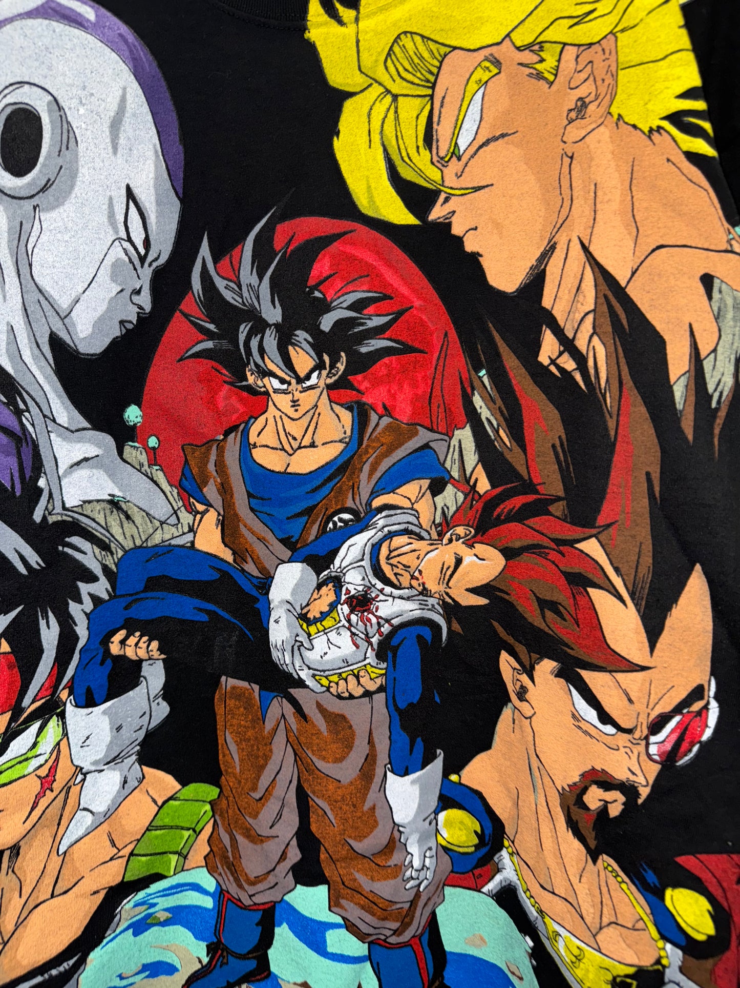 Black - Vegeta’s Fathers Brawl & Death Front Back