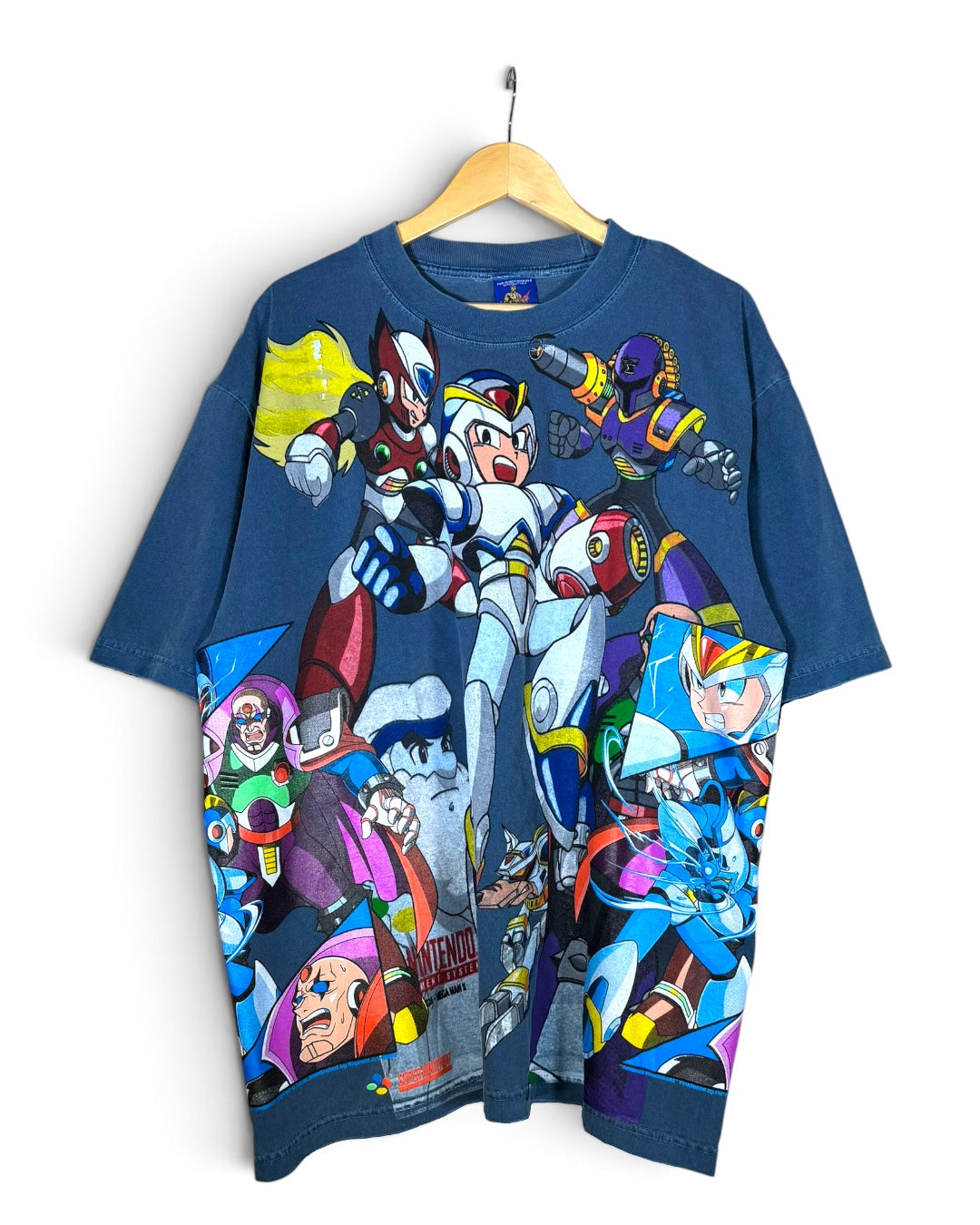 Faded Blue - Megaman X - 360 Shirt