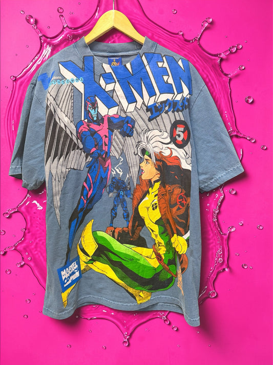 Discord exclusive faded blue - archangel front & Gambit Back