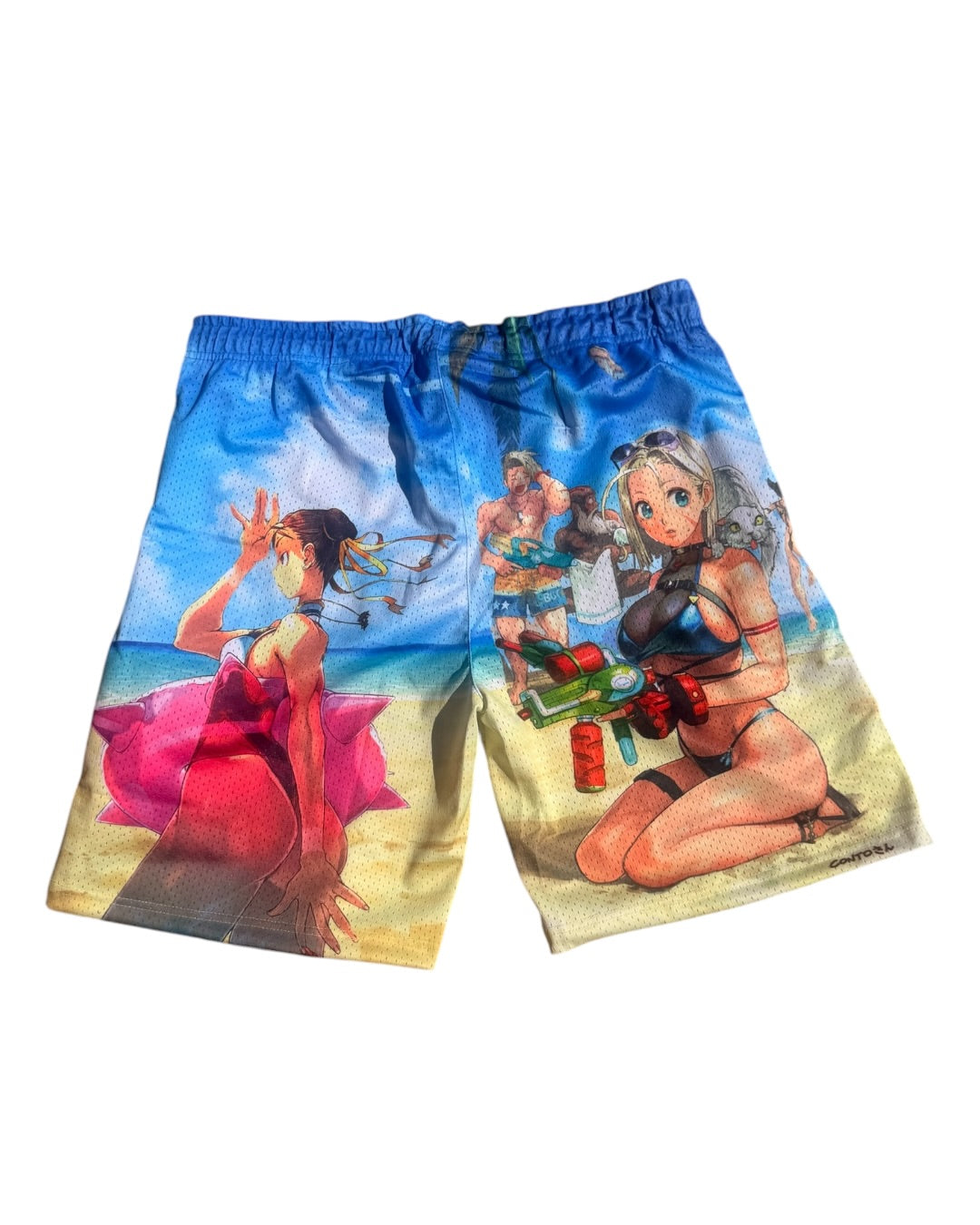 Street Fighter Beach Shorts Cammy - Chun LI