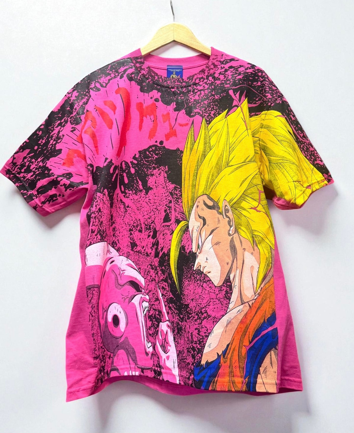 Pink - Buu Vs Goku Mega print