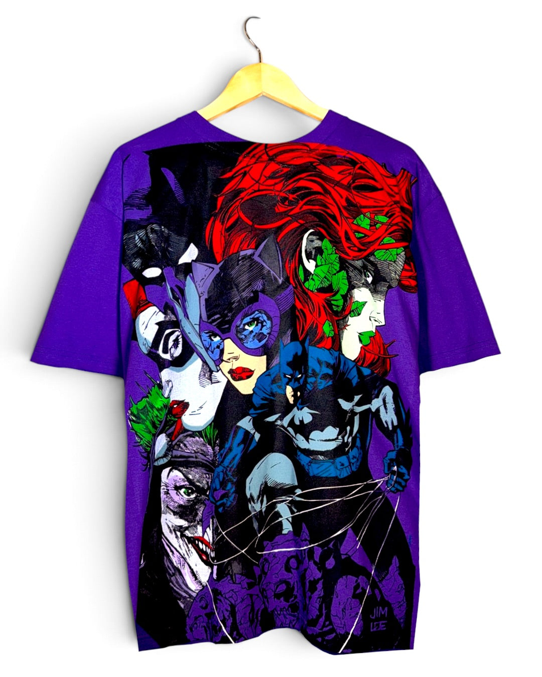 Purple - Batman & Catwoman Front - Villains Back