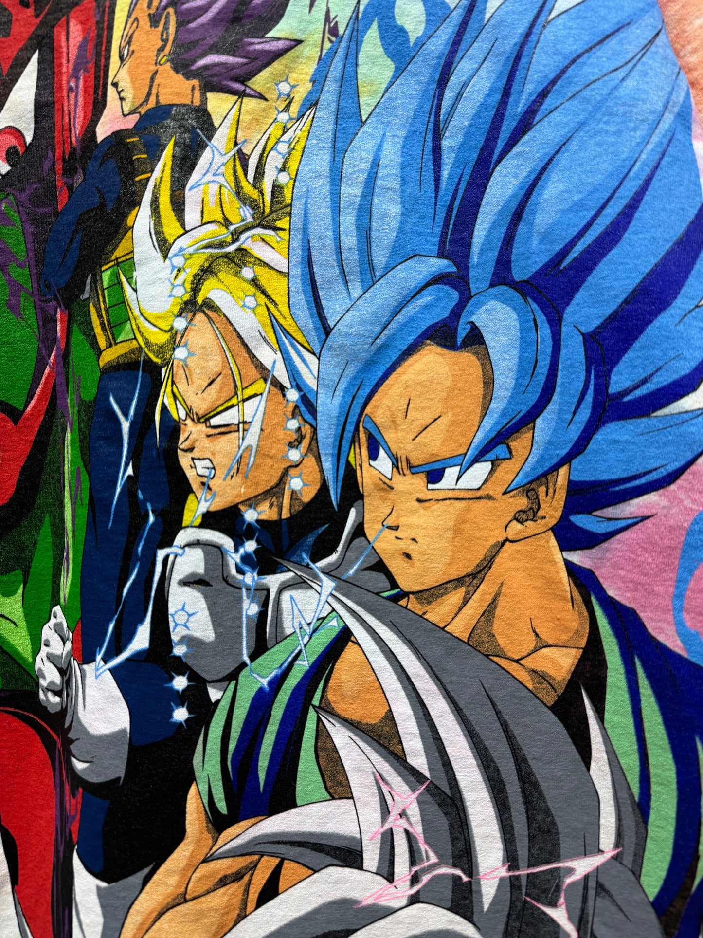 Sherbet Tie Dye - Gohan breaking point Front - Cell Games Variant back