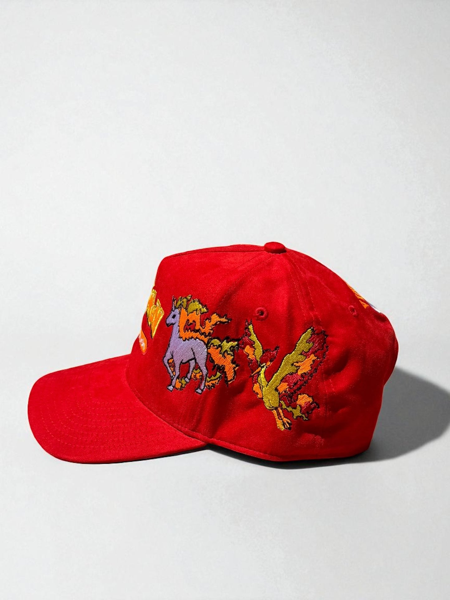 Red suede - FIRE POKEMON HAT