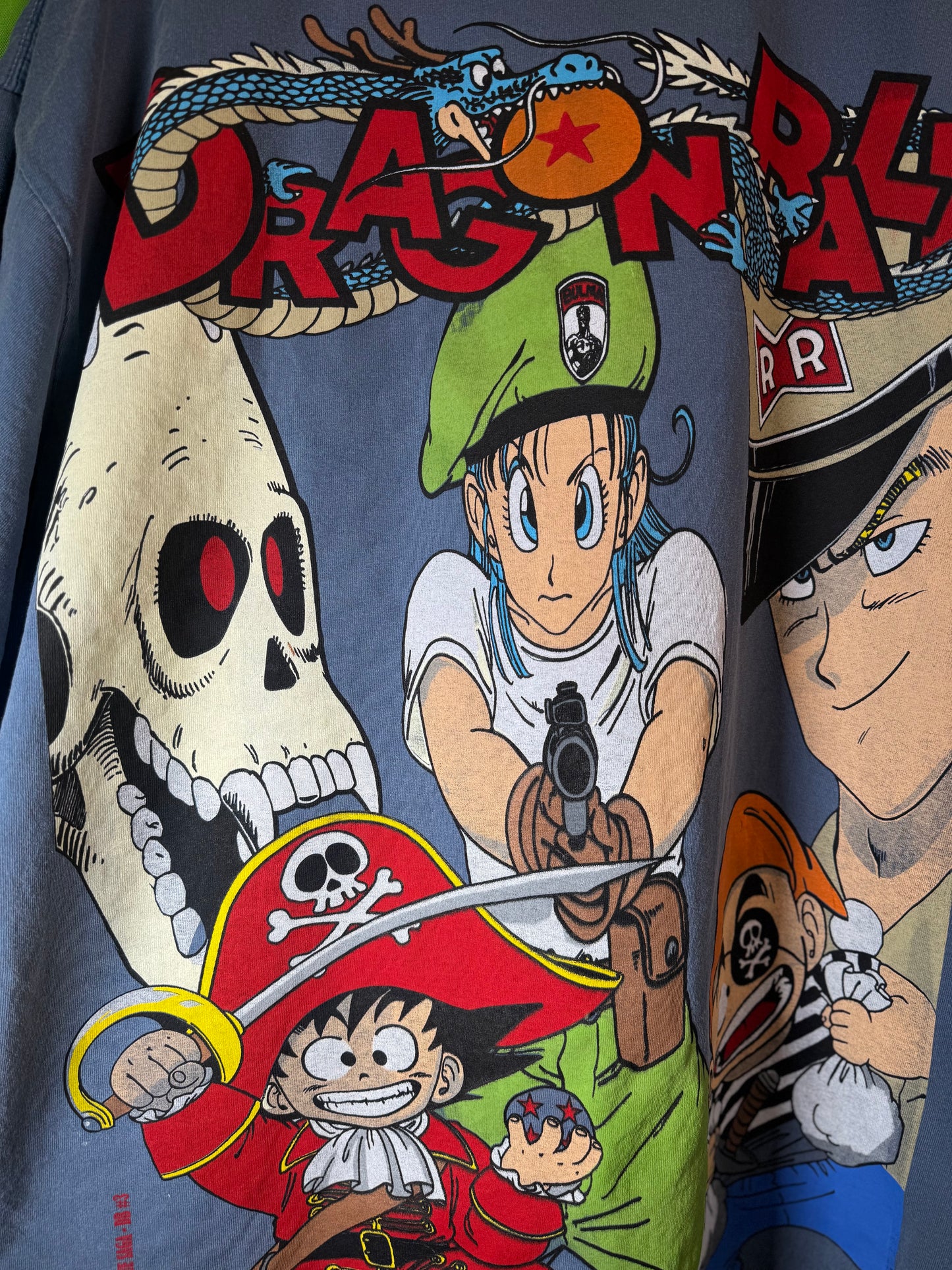 Denim Blue - Muscle Tower front - Pirates Back