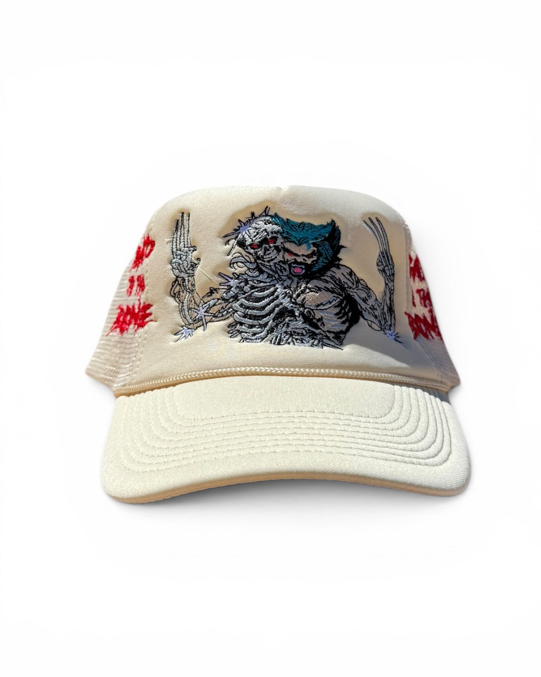 Cream Trucker Hat - Wolverine