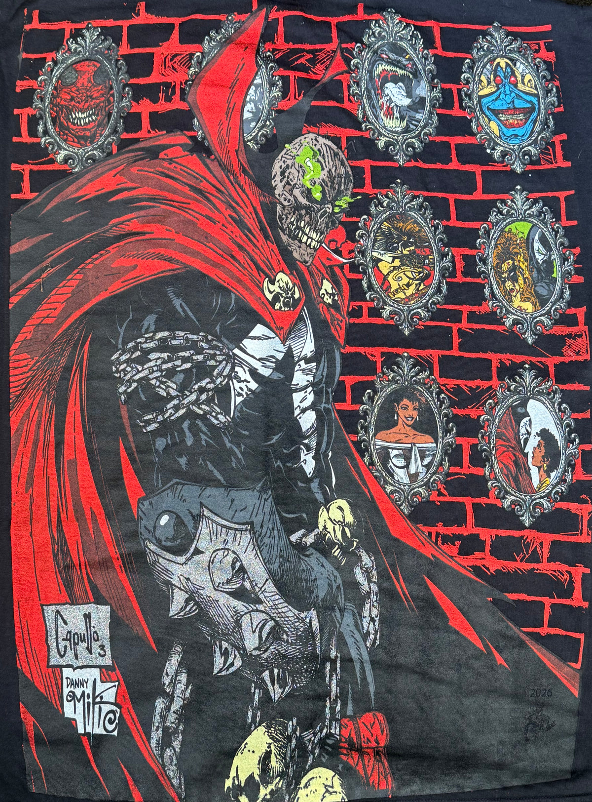 Black - Medieval Spawn Front - Spawn Pieces of Me Back