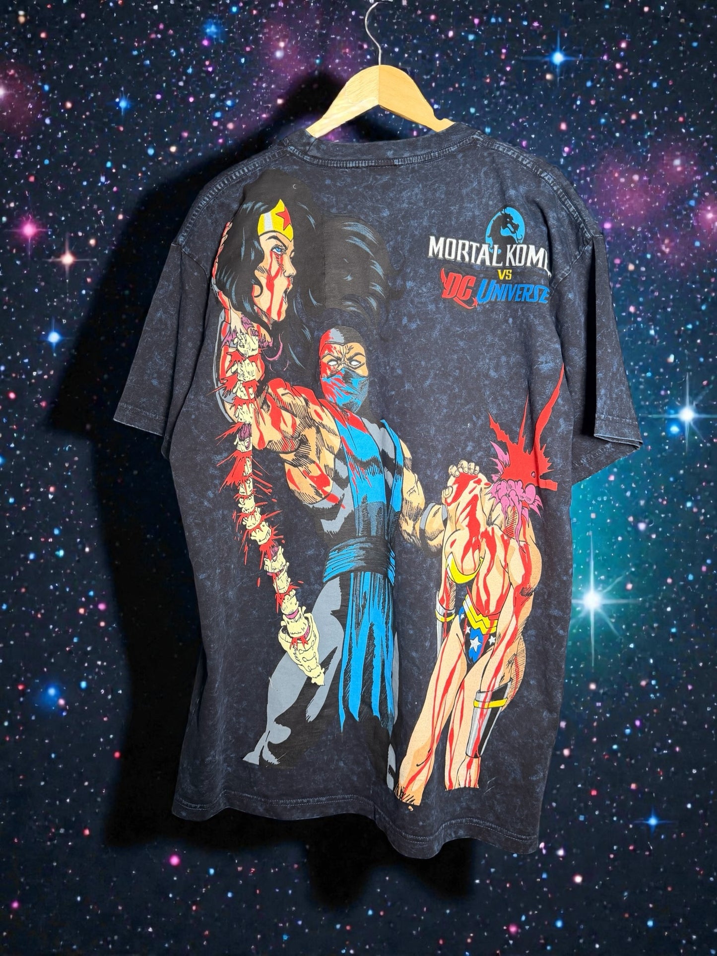 Navy acid wash - Superman Fatality Kills front  - Sub Zero Fatality