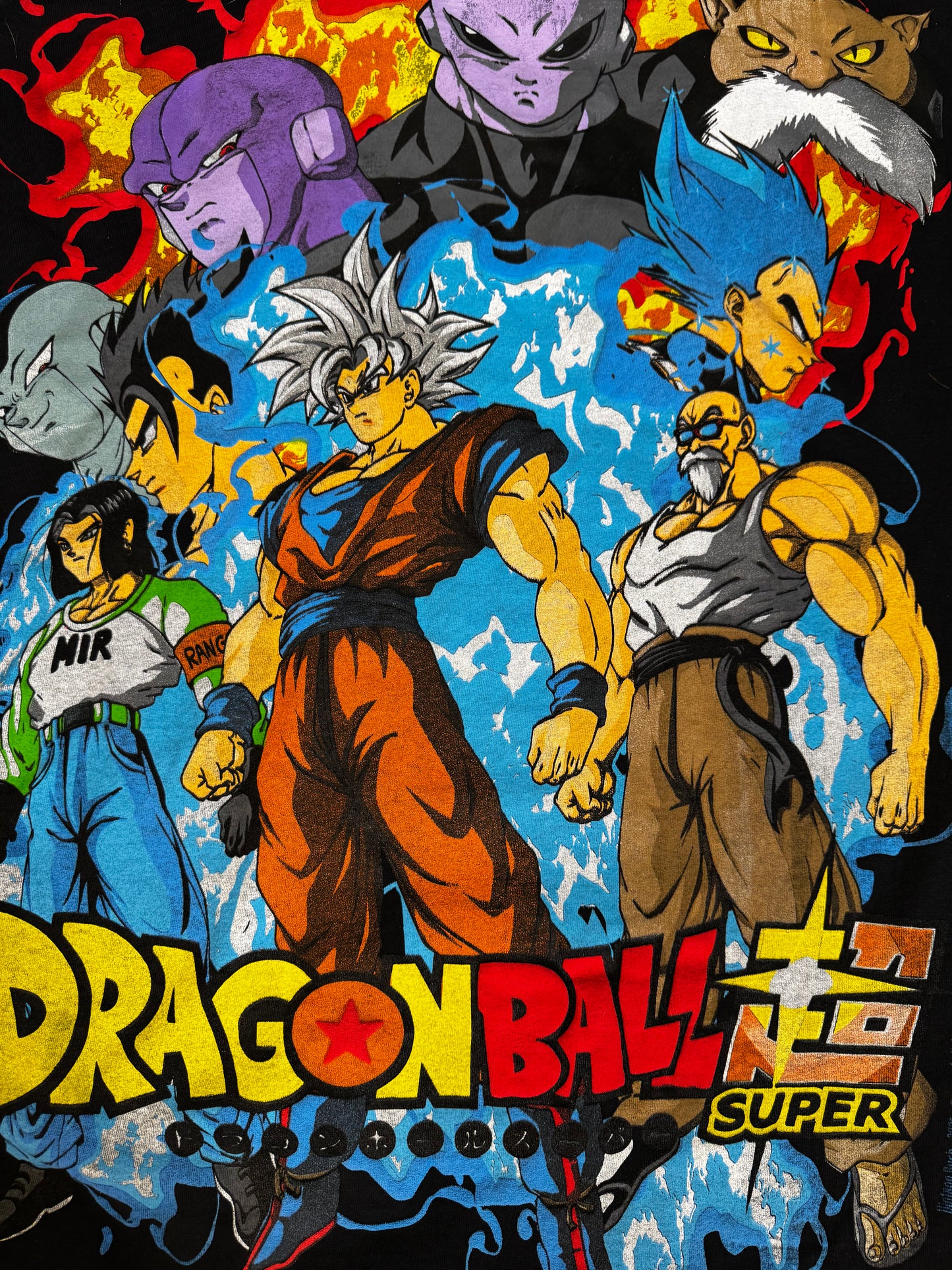 Black - Group Hit Front - Goku vs Jiren Back