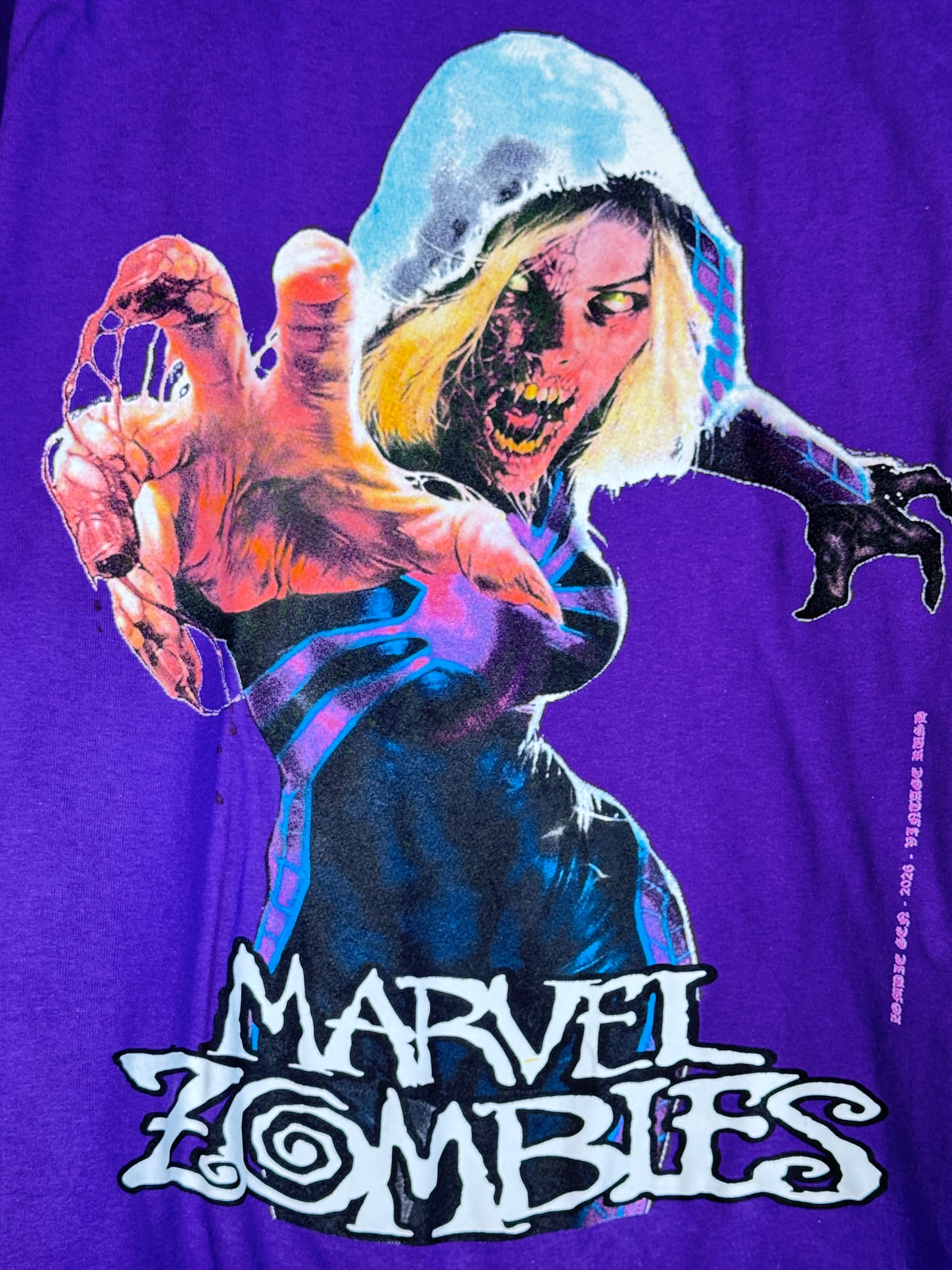 Purple - Marvel Zombie - Shirt