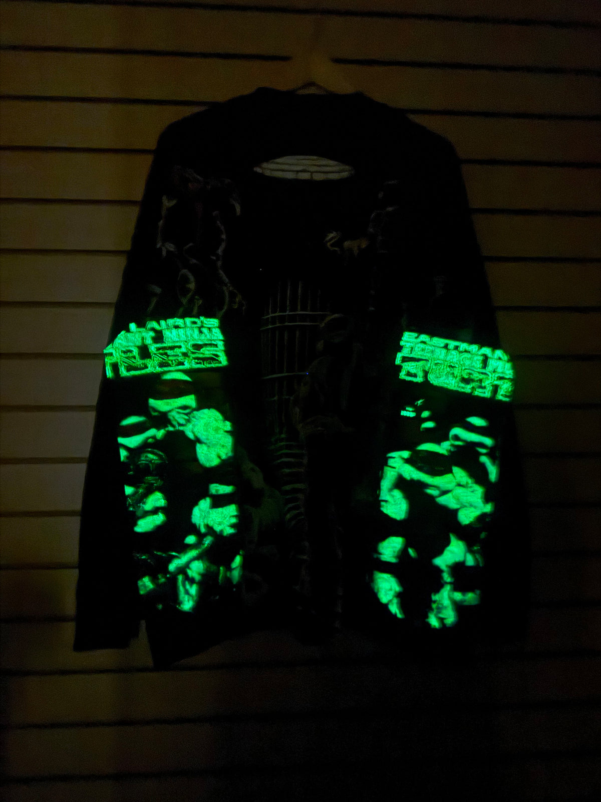 Black Longsleeve - Shredder Front - Sewer Back - TMNT sides