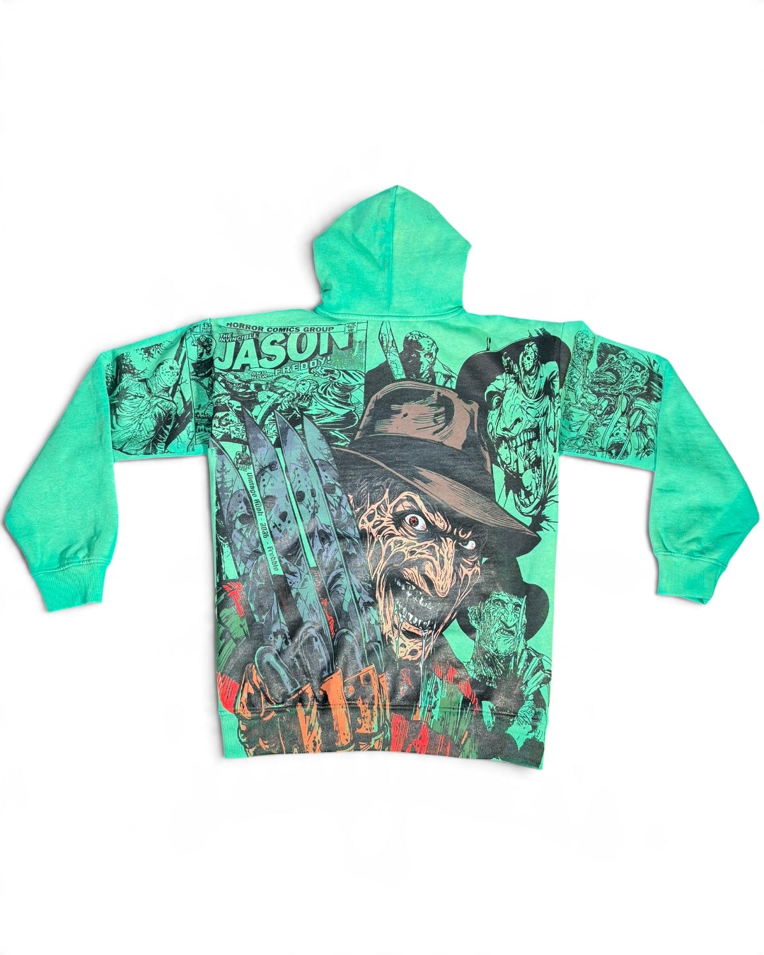 Green Oil Wash - Freddy Kruger Panels Mega Print