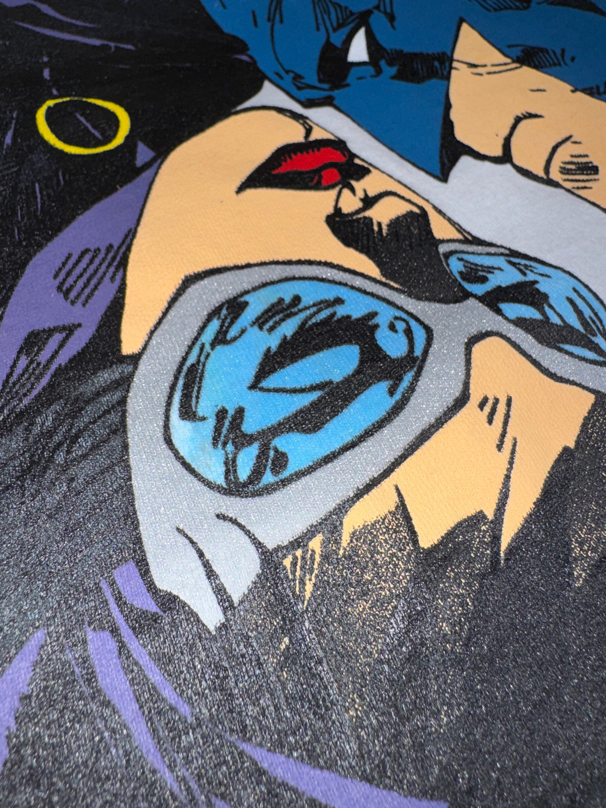 White - Batman & Catwoman Front - Villains Back