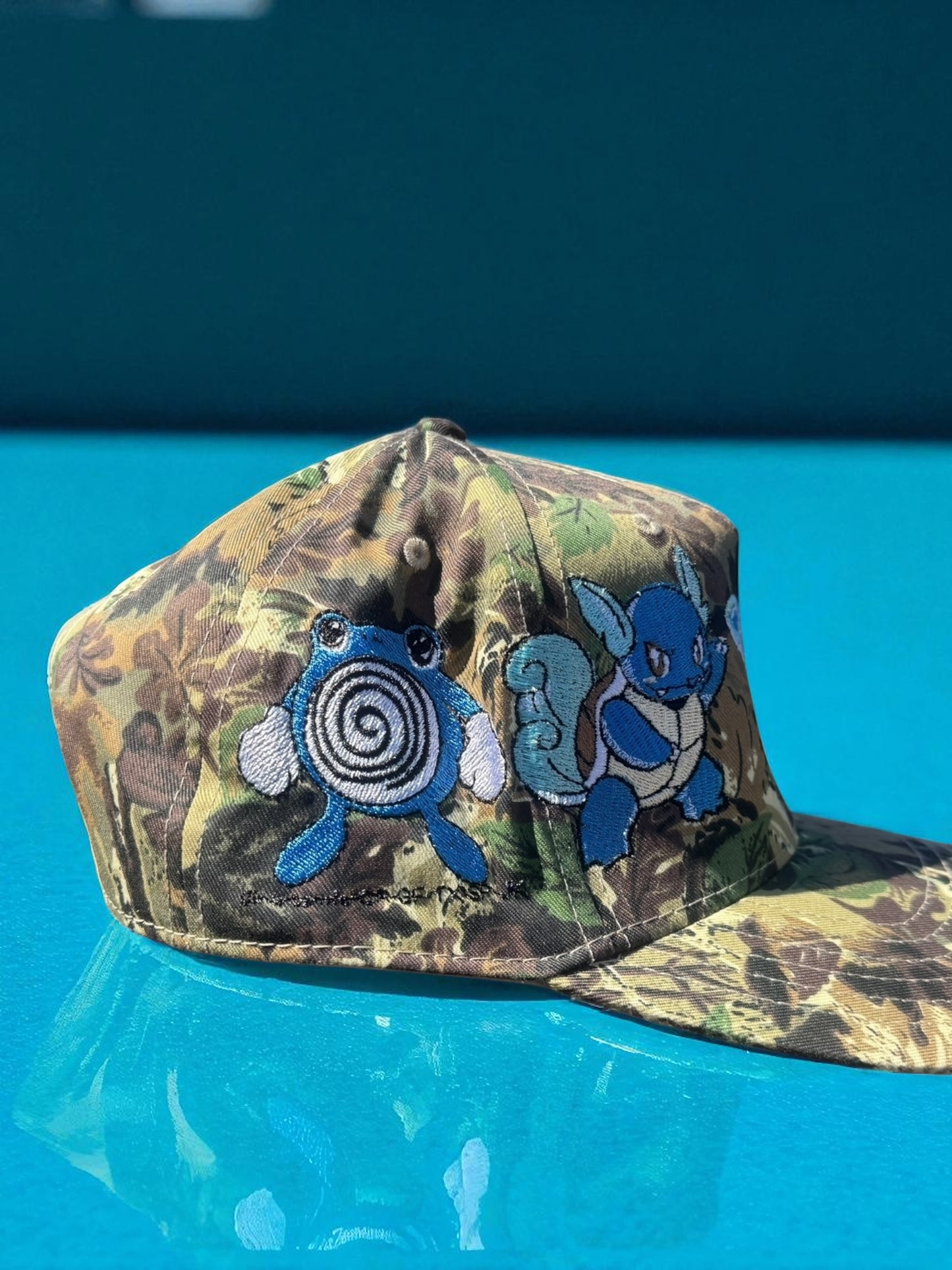 Water Camo print - Poke Starter Hat