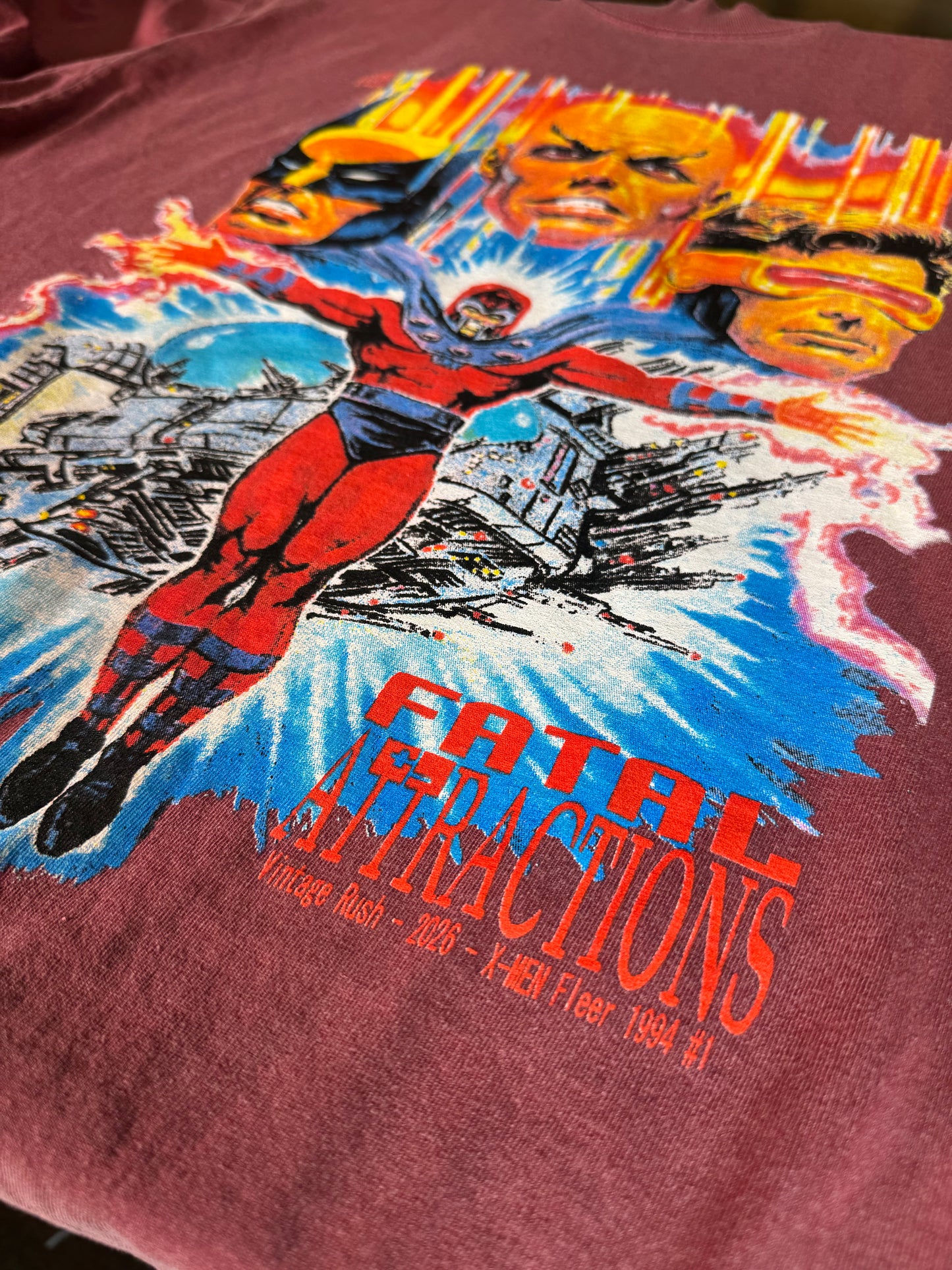 Red Oil Wash - Fatal Attractions Shirt