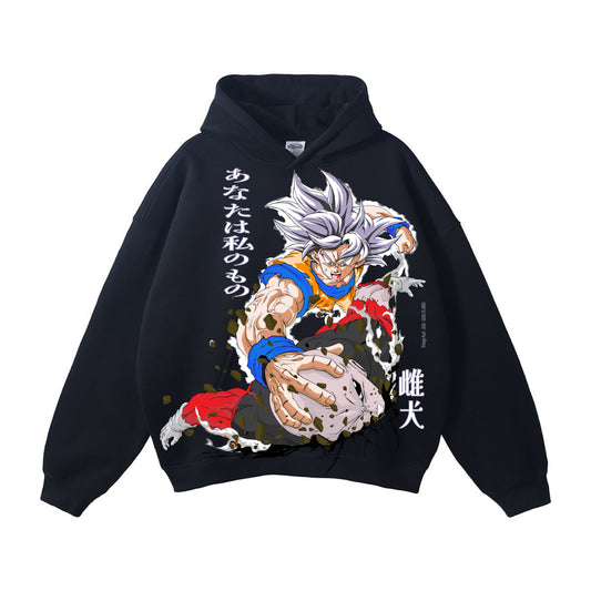 Black Hoodie - Goku vs Jiren Front - Group Hit Back