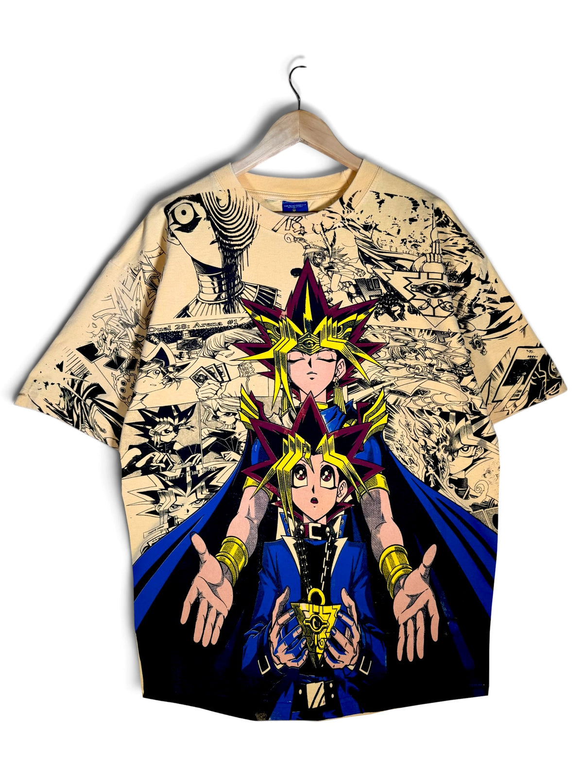 Super Cream - Yu-Gi-Oh Manga Mega Print - Shirt
