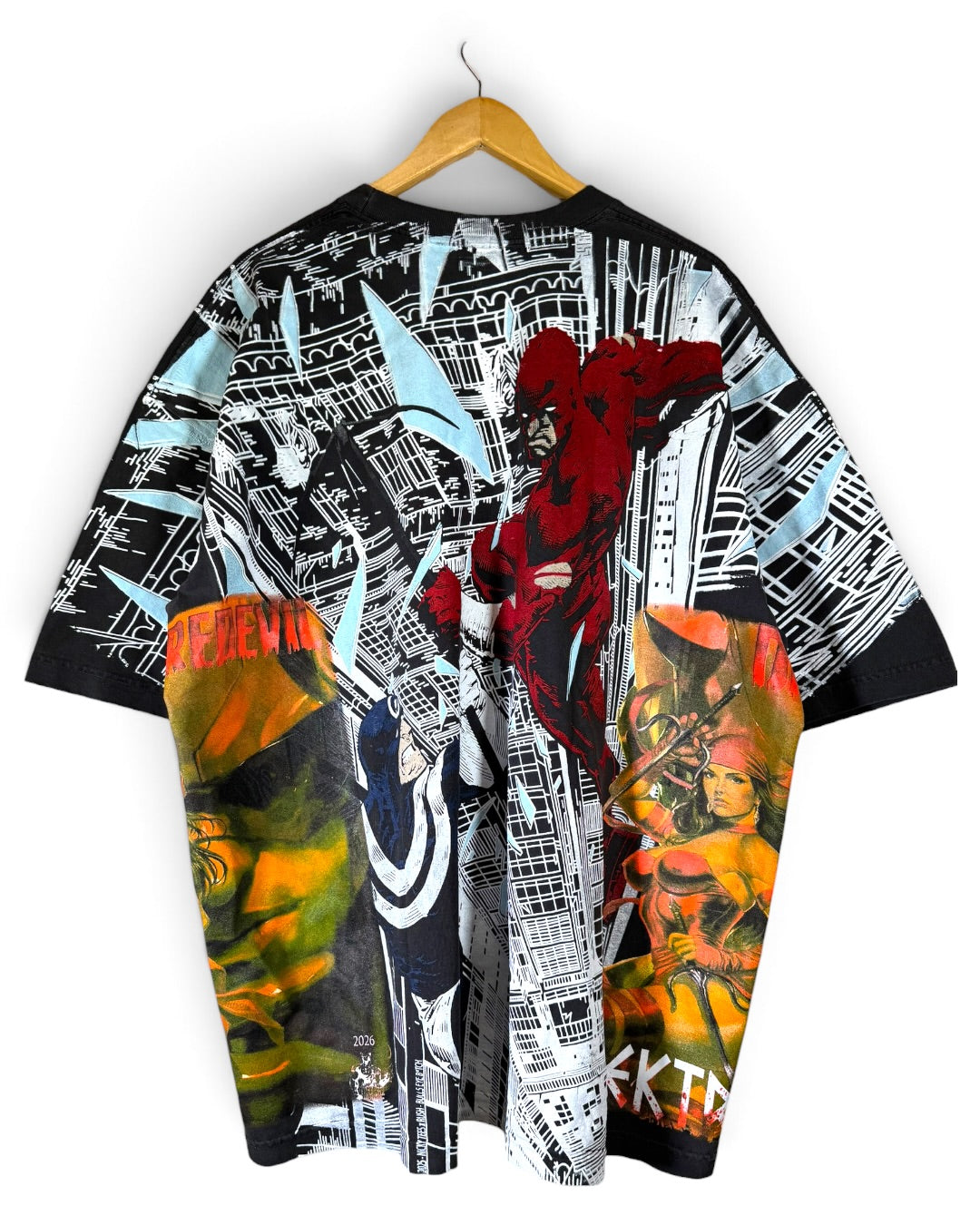 Faded - Daredevil VS Bullseye Front and Back - Elektra Sides
