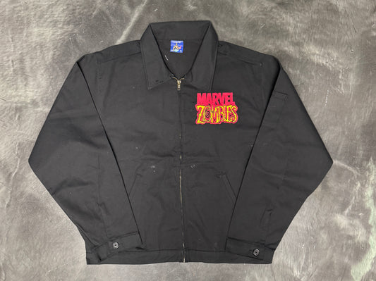 (Black Friday) XL- Black- Marvel Zombie embroidered front/Zombie Strange screen printed Back
