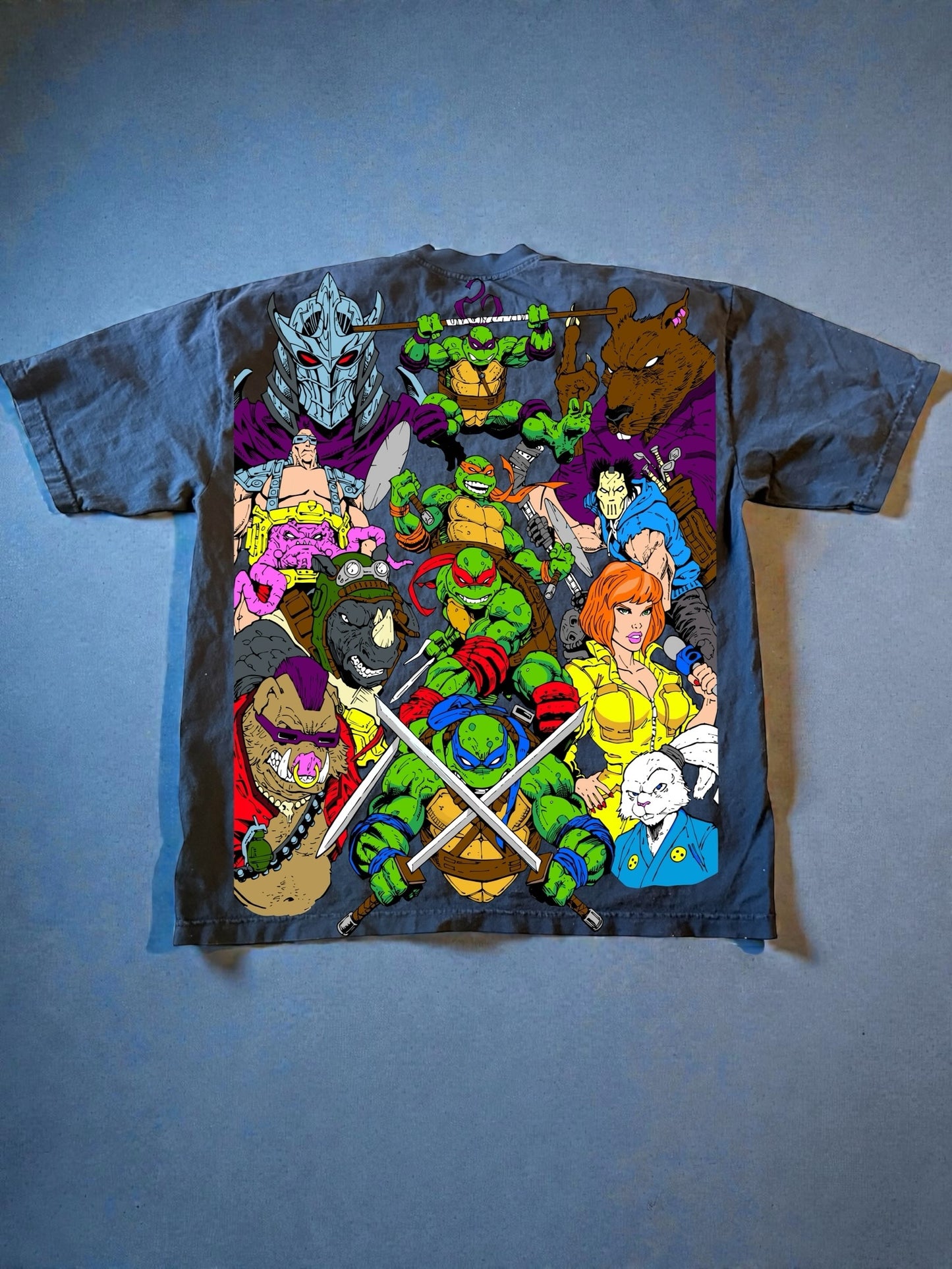 Black - Trench coat Ralph & TMNT World Tee Back hit