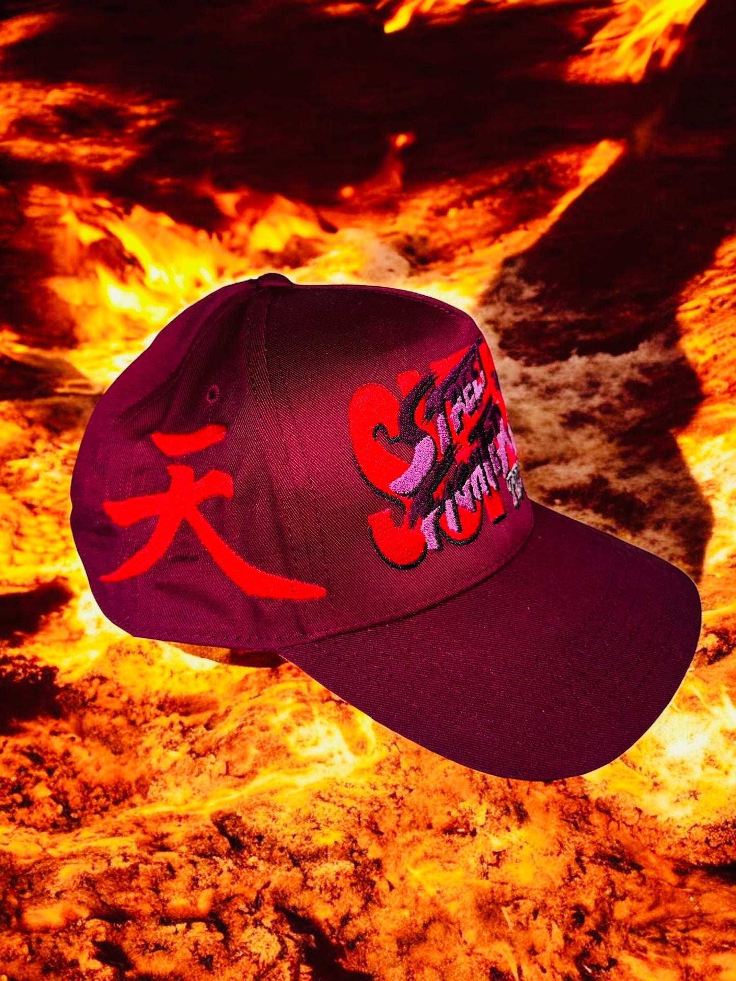 Burgundy - Akuma Street Fighter 2 Turbo - hat