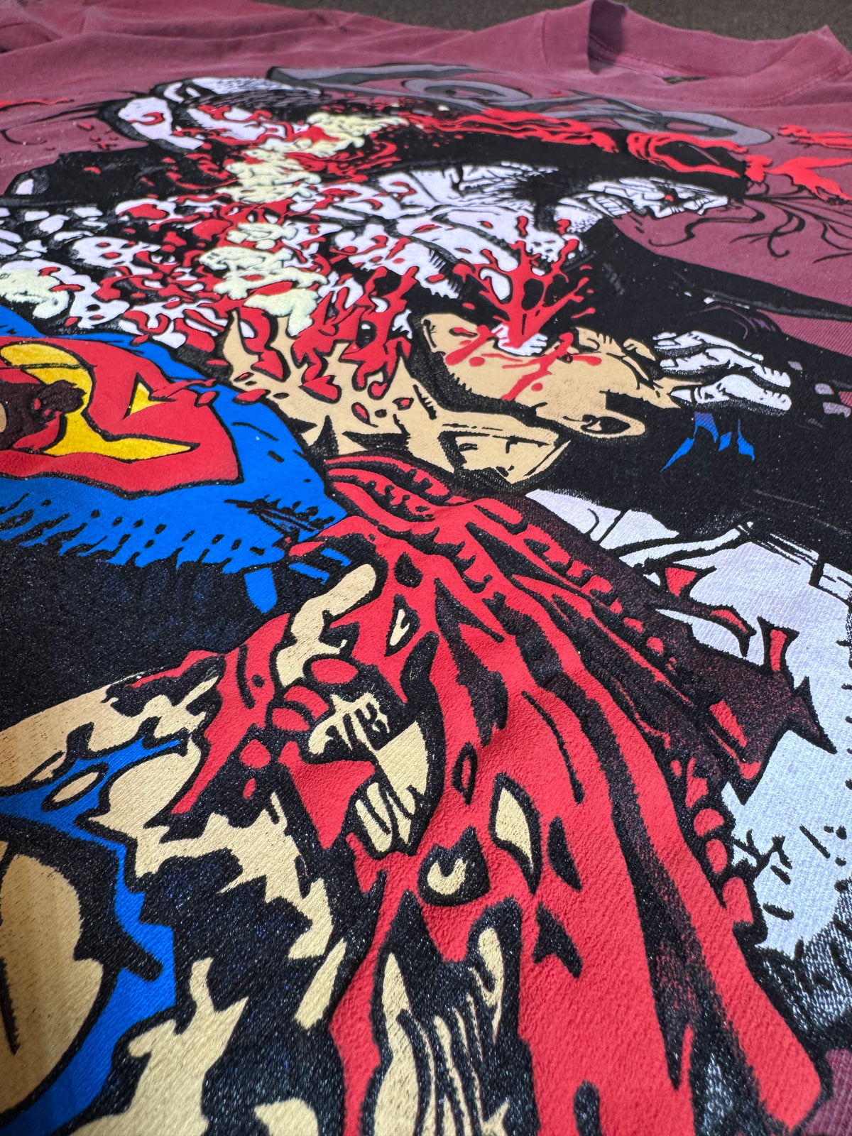 Faded Red - Lobo Wins Front - Spine Ripped Back