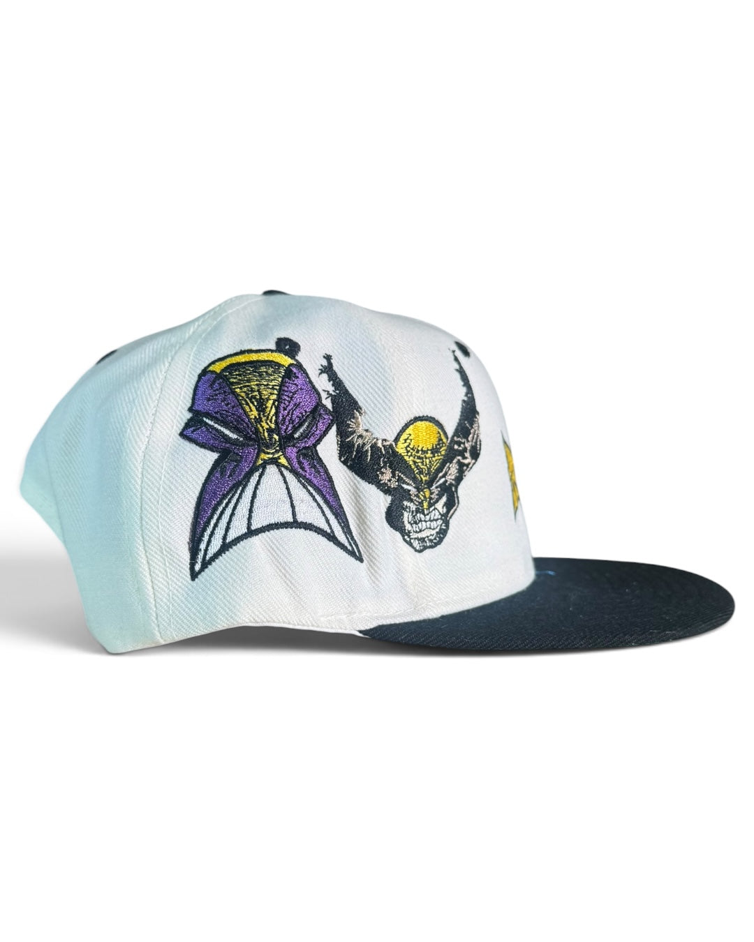 Vintage Cream with Black Brim - Kieth Edition