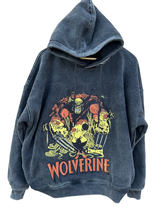 Premium Black Wolverine Hoodie