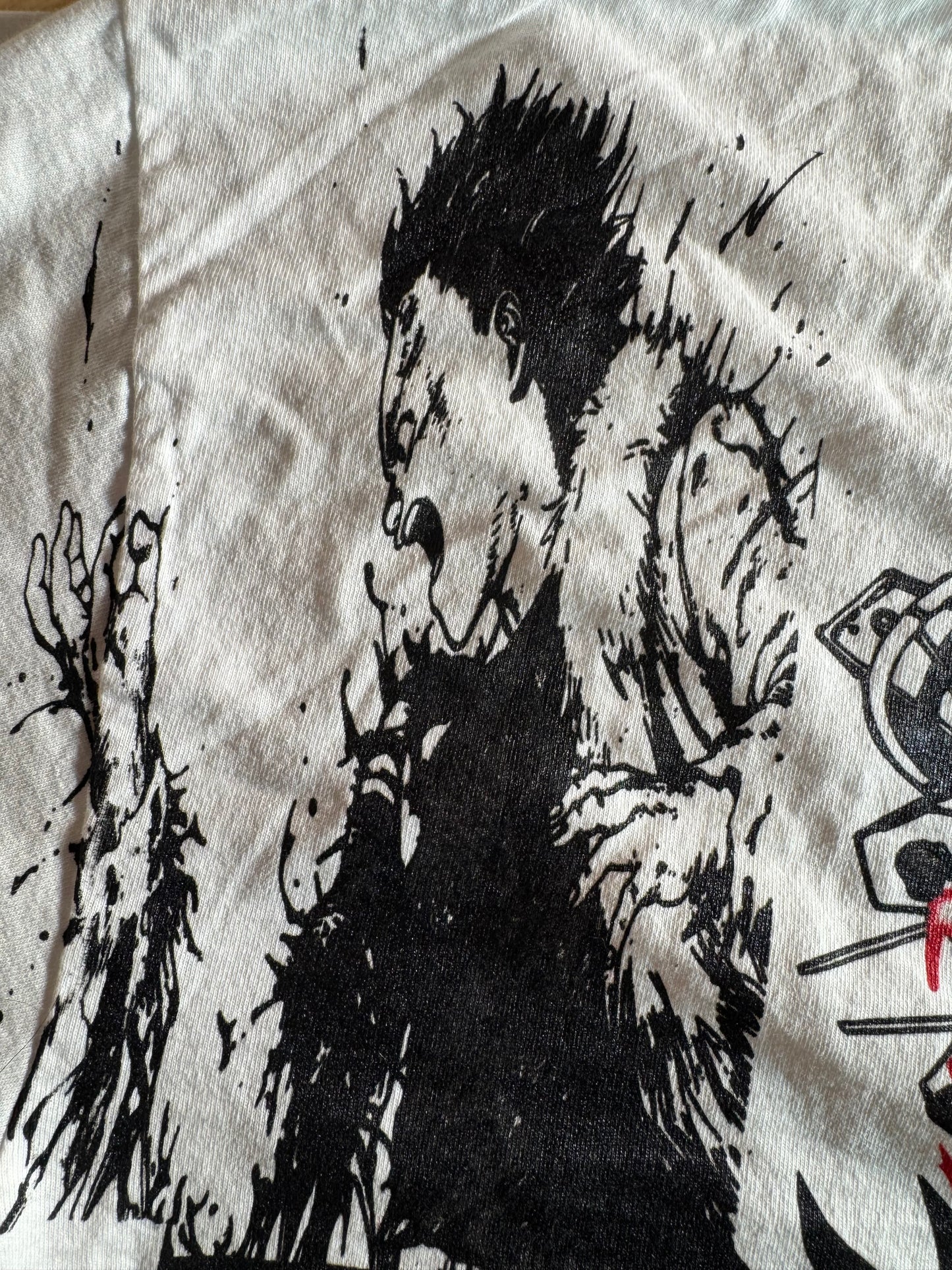 White - Akira Manga Panel Mega Print - Shirt