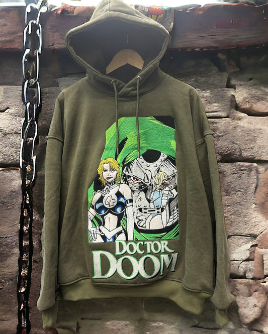 Olive Green - Doom Reflection Hoodie