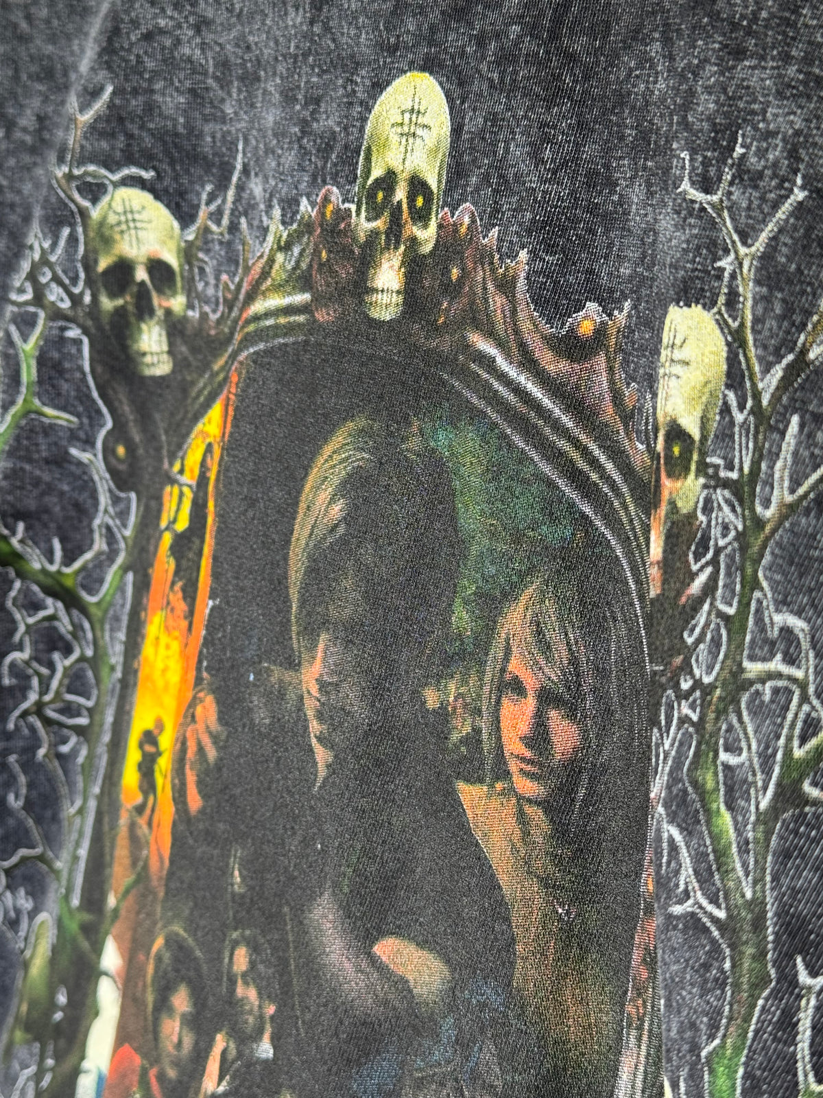 Black Acid Wash - Resident Evil IV - Shirt