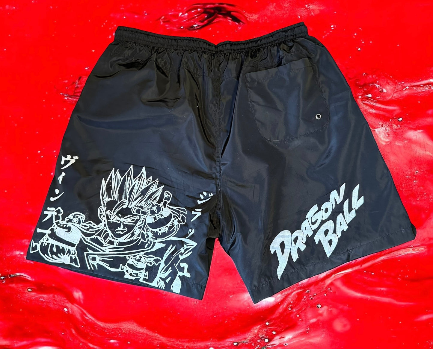 (Black Friday) Nylon Black - Mystic Gohan shorts