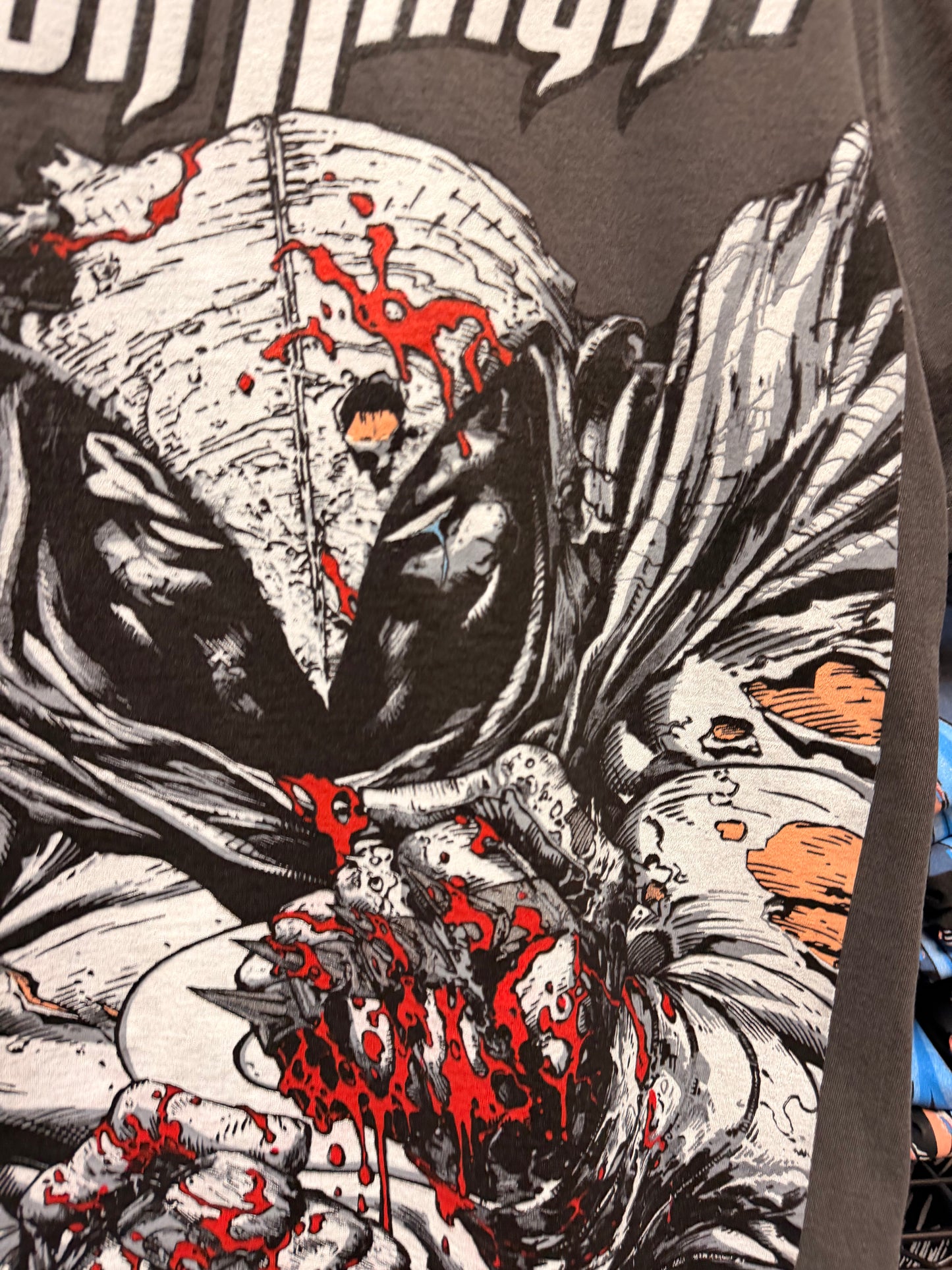 Faded Moon Knight Variant Cover! front & City Boy Moon Knight back