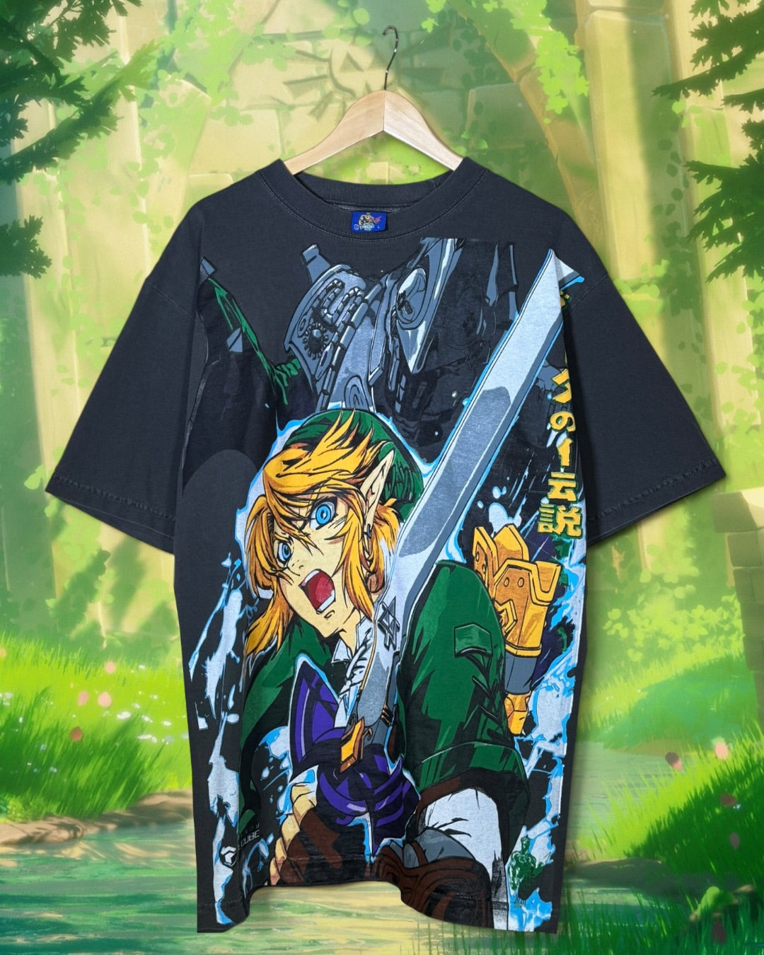 Faded - Master Sword Front - Links Back - Shirt