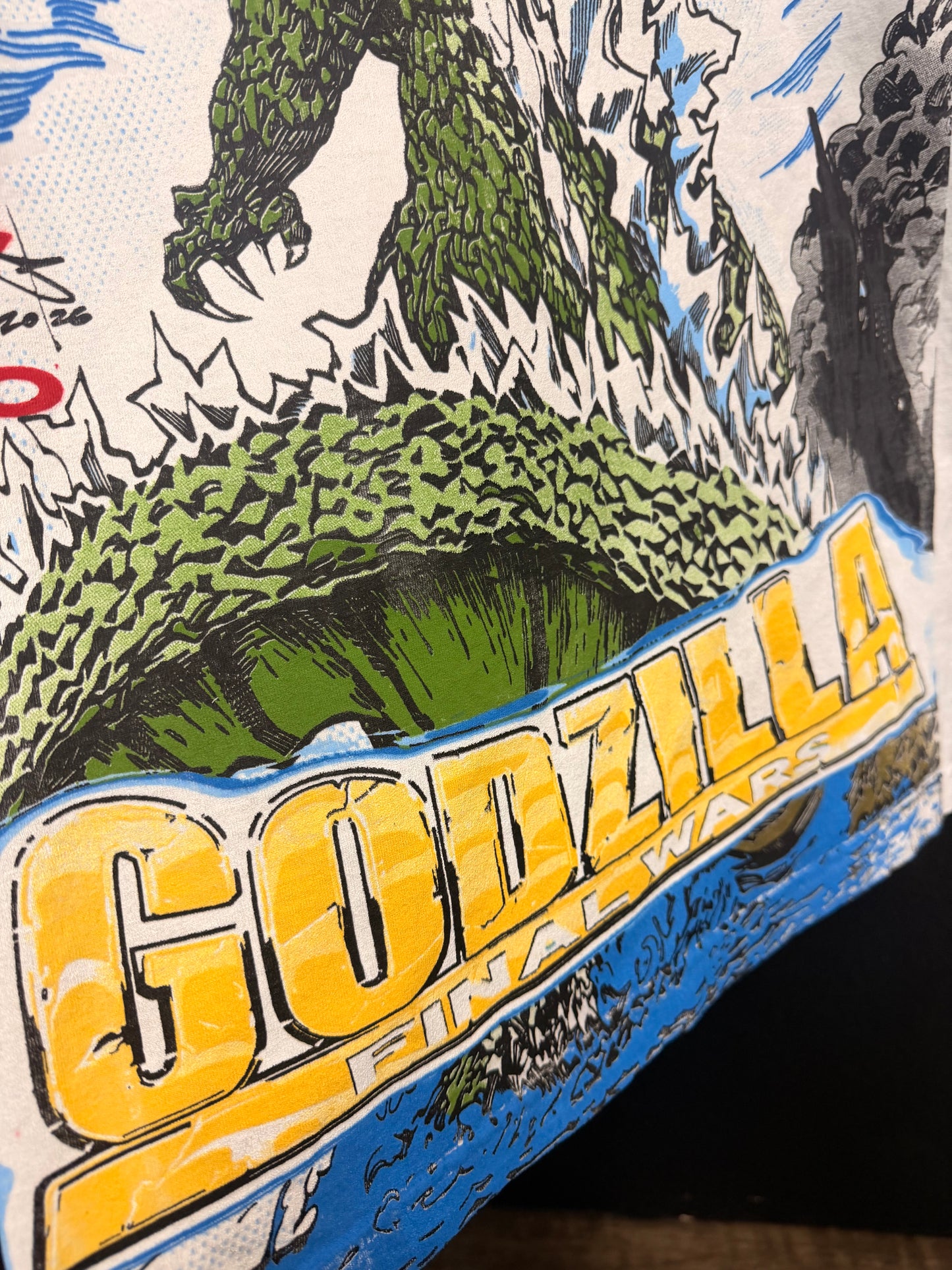 White  - Mechagodzilla Trio Front & Godzilla Final Wars Back