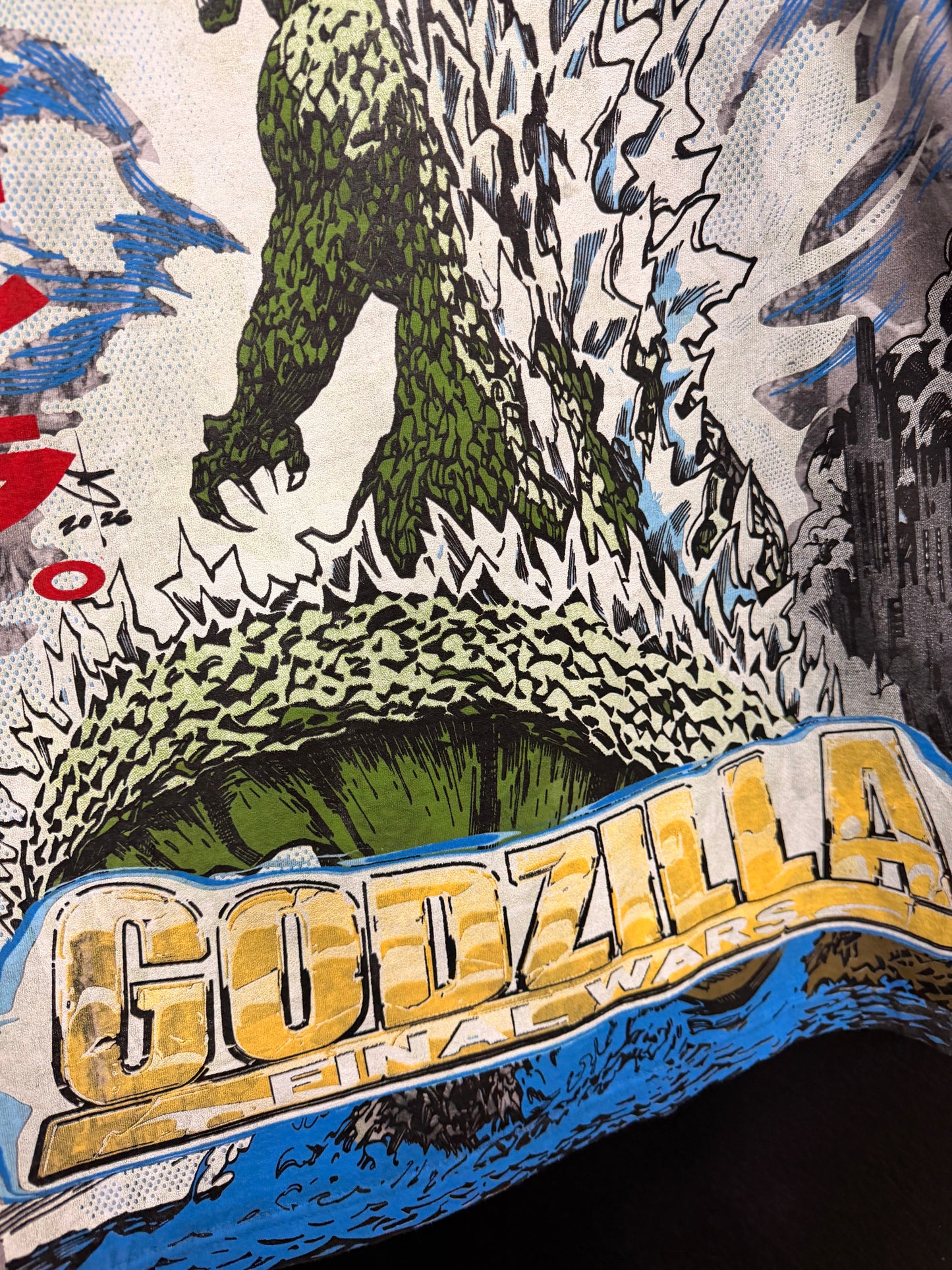 Forrest grey Camo  - Godzilla Final Wars Front & Mechagodzilla Trio Back