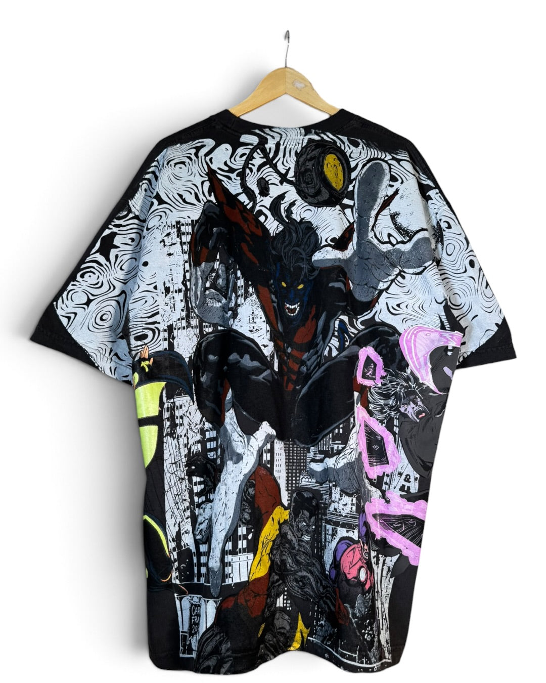 Faded - Nightcrawler - Celestial Rouge - Death - 360 Shirt