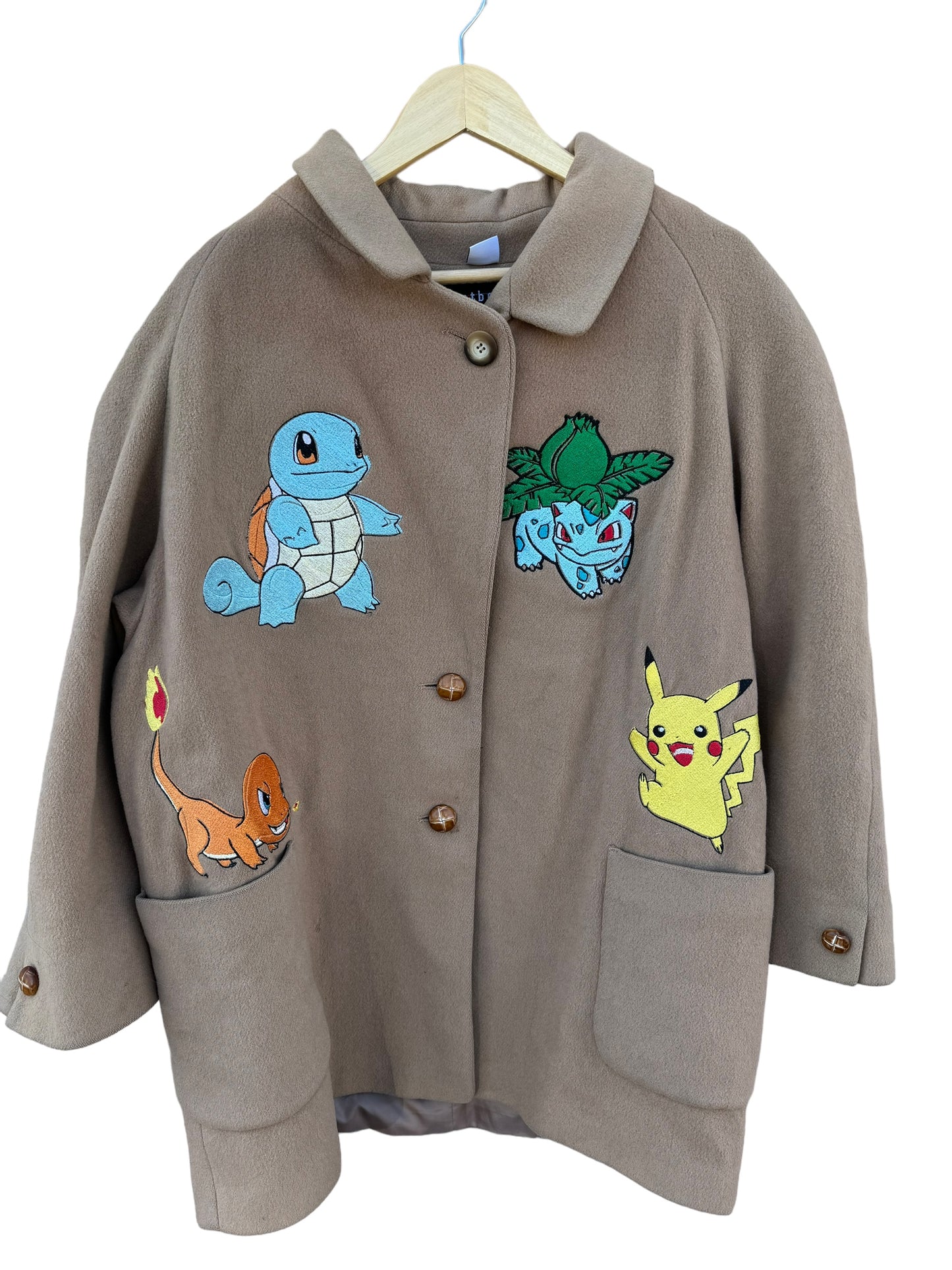 Pokémon Tan Trench coat