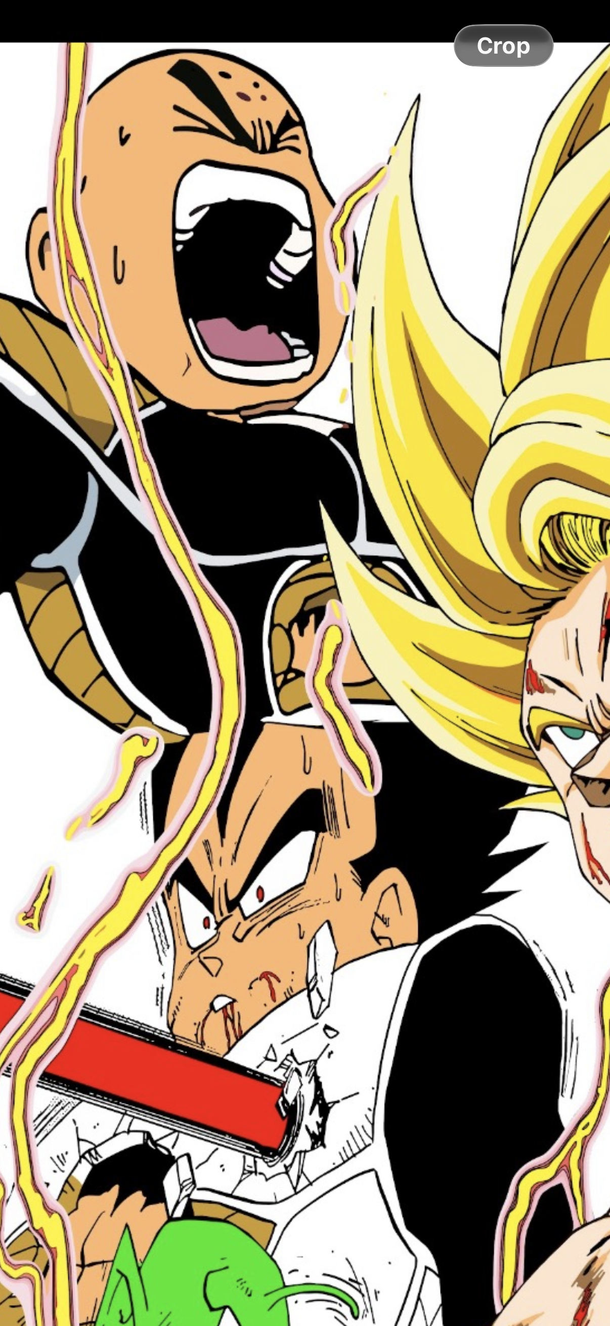 Black Hoodie - Goku SSJ Front &  Lord Freiza back
