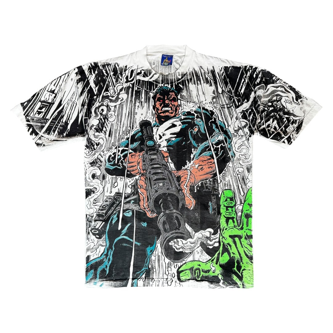 White - Punisher Vs Hulk Glow In The Dark
