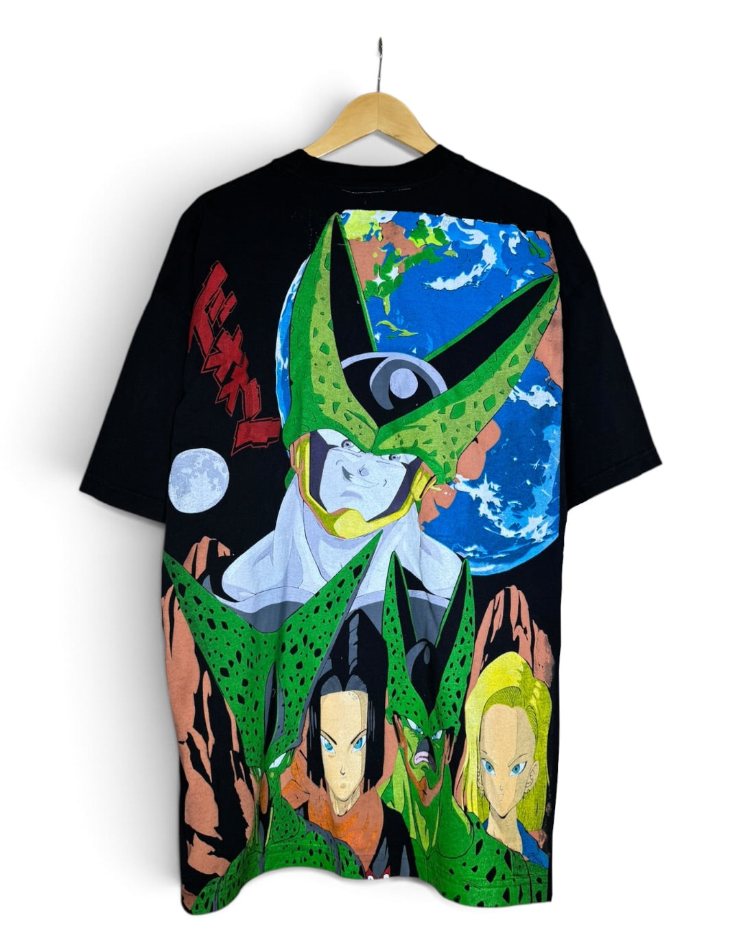 Black - Gohan Front - Cell Forms Back - Shirt