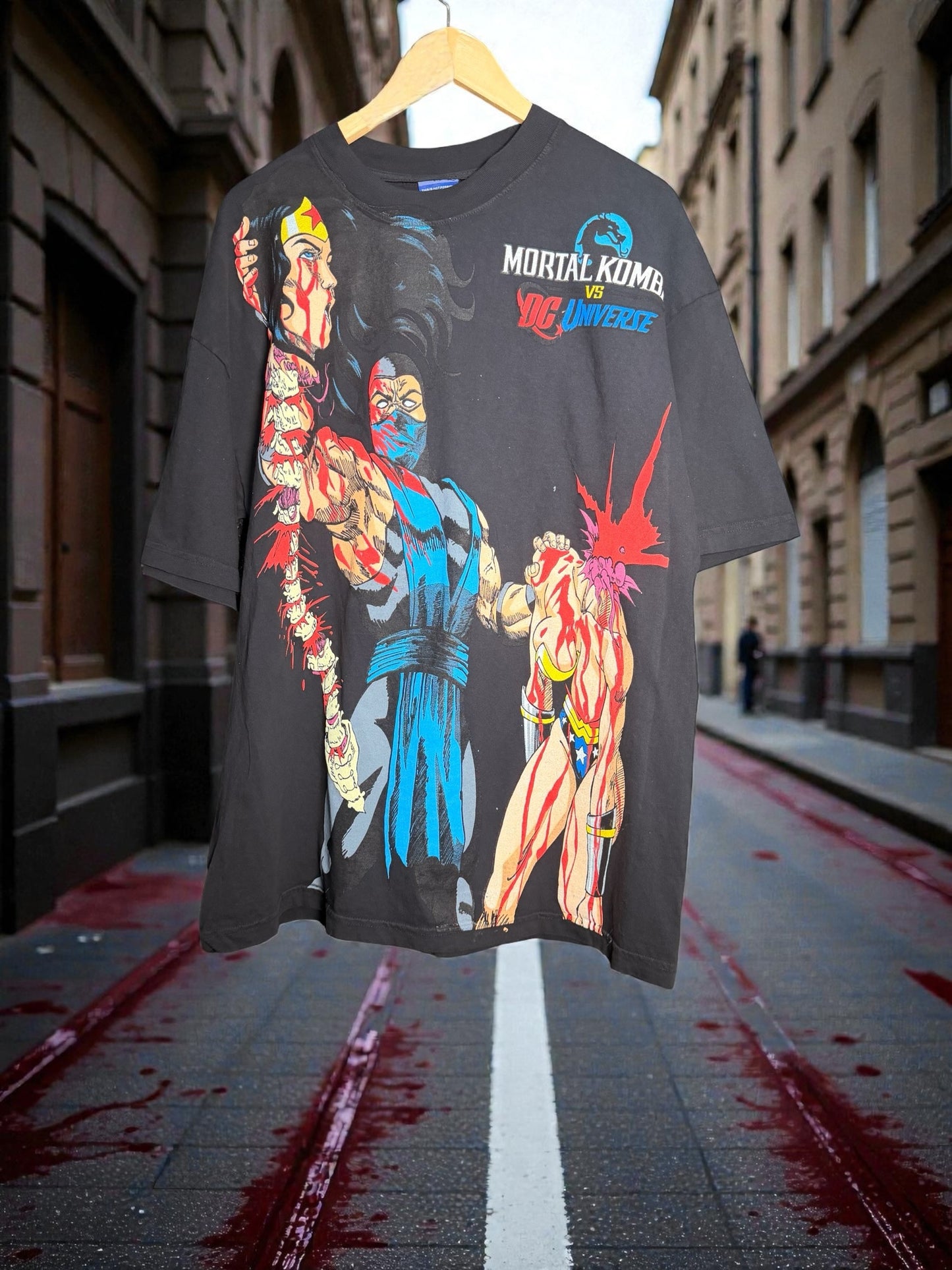 Black - Sub Zero Fatality front  - Superman Fatality Kills