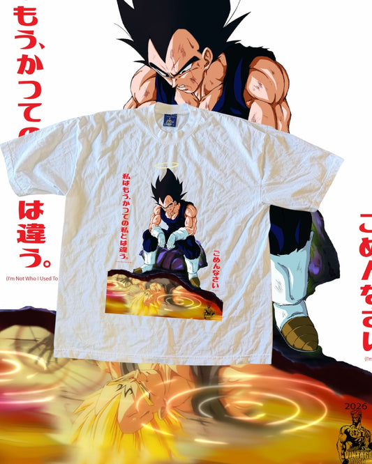 White  - Vegeta I’m Sorry