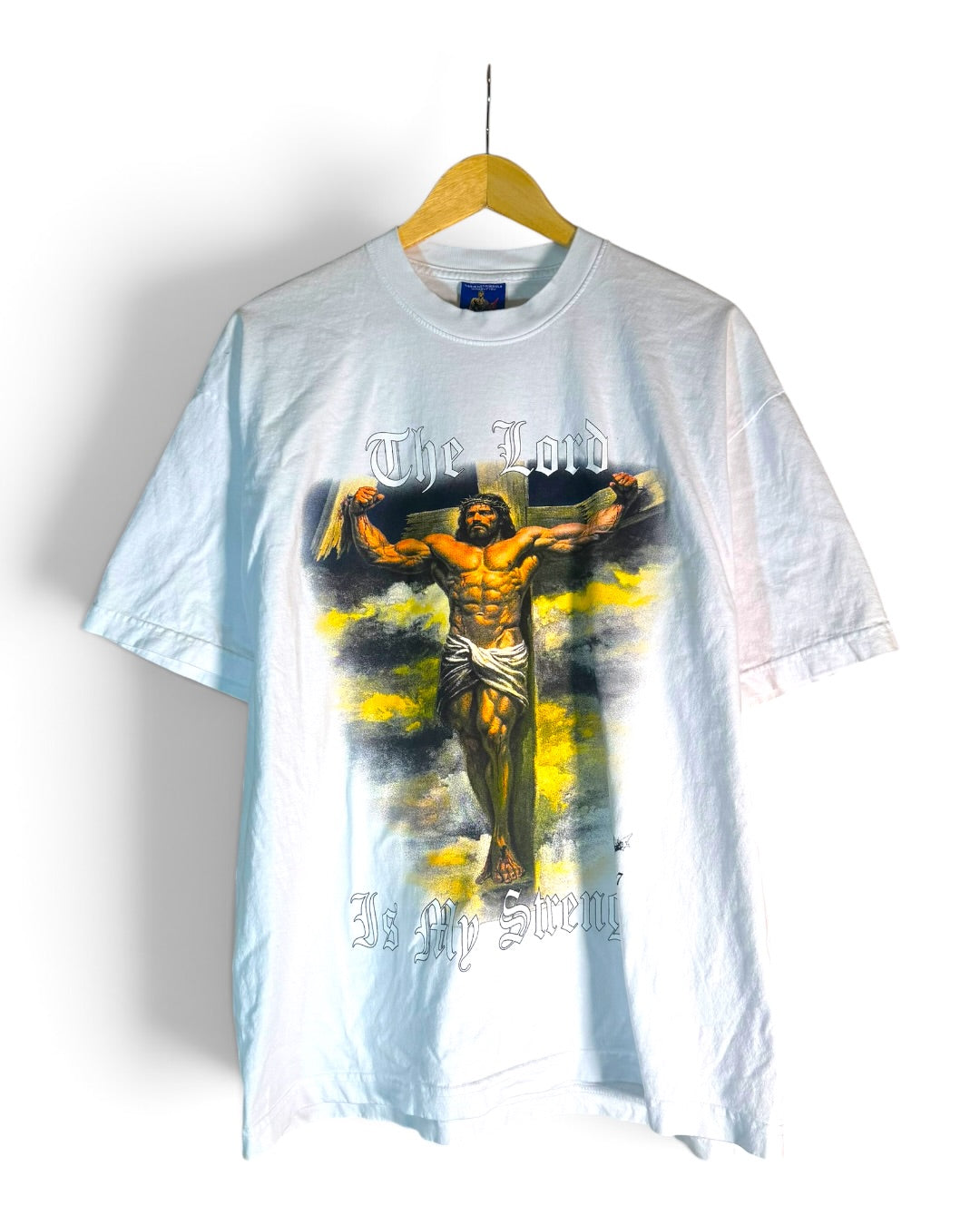 White - The Lord Jesus is My Strength - Shirt