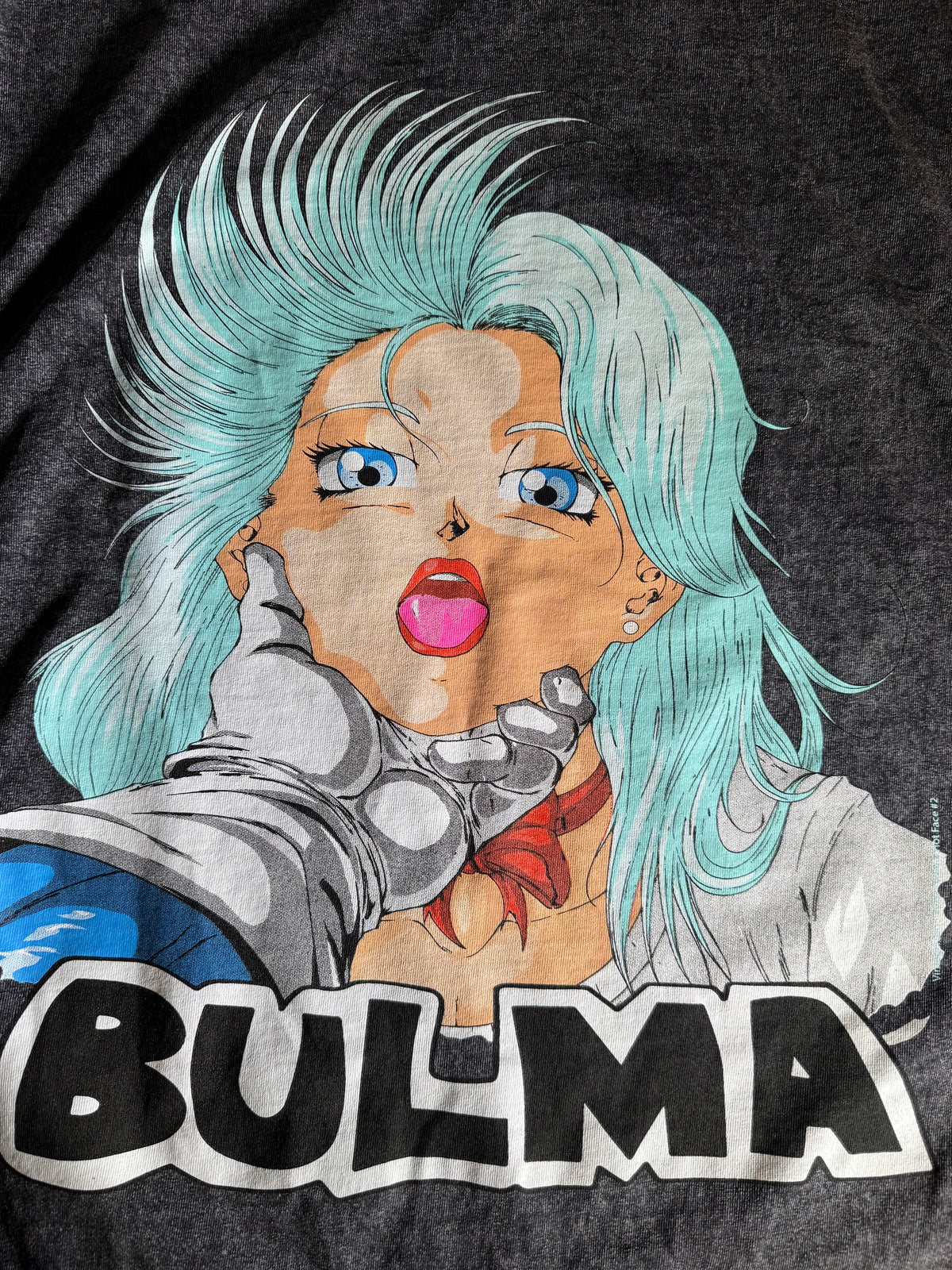 Black Acid Wash - Bulma - Shirt