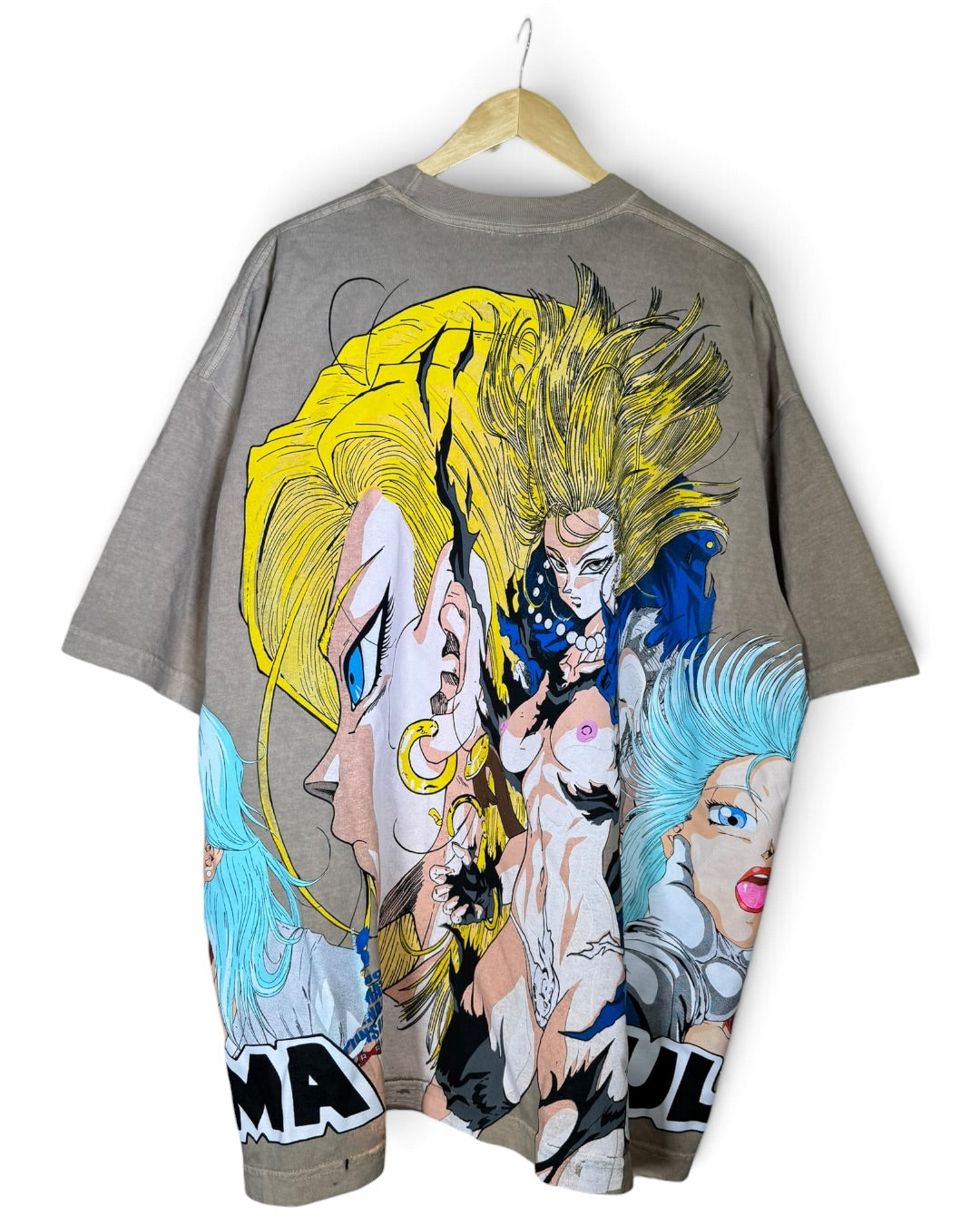Tan - Bulma 360 Shirt - Android 18 Back