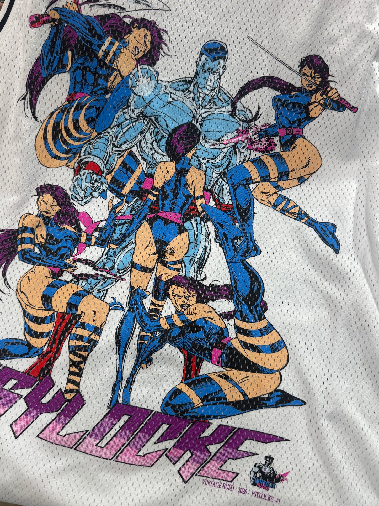 White Jersey  - Psylocke Jersey