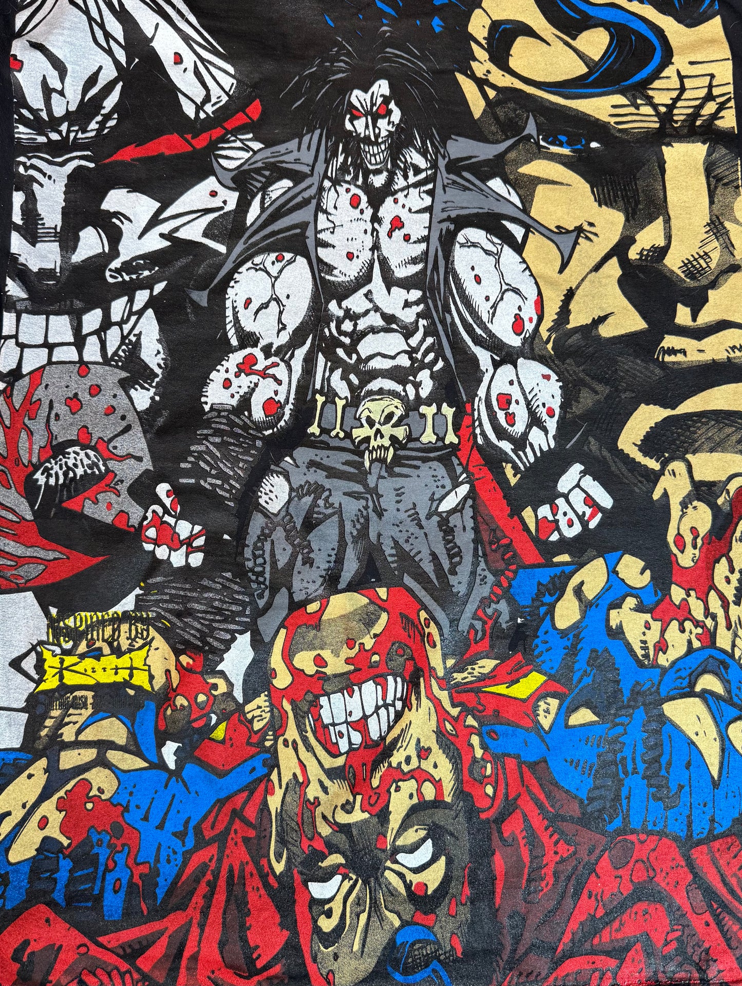Black - Spine Ripped Front - Lobo Wins Back