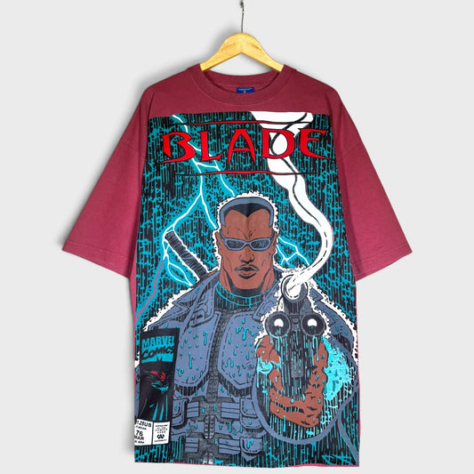 Faded Red - Thunder Rain Blade Front - Bloody Rain Blade Back